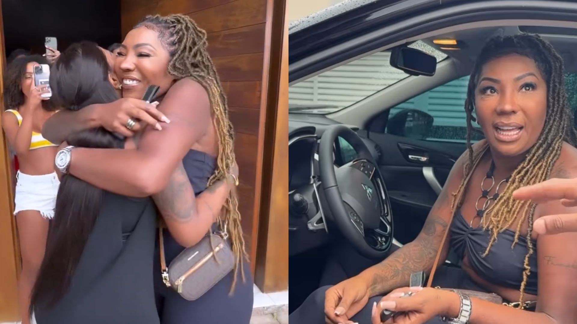 Ludmilla presenteia a mãe com carro de luxo avaliado em $240 mil