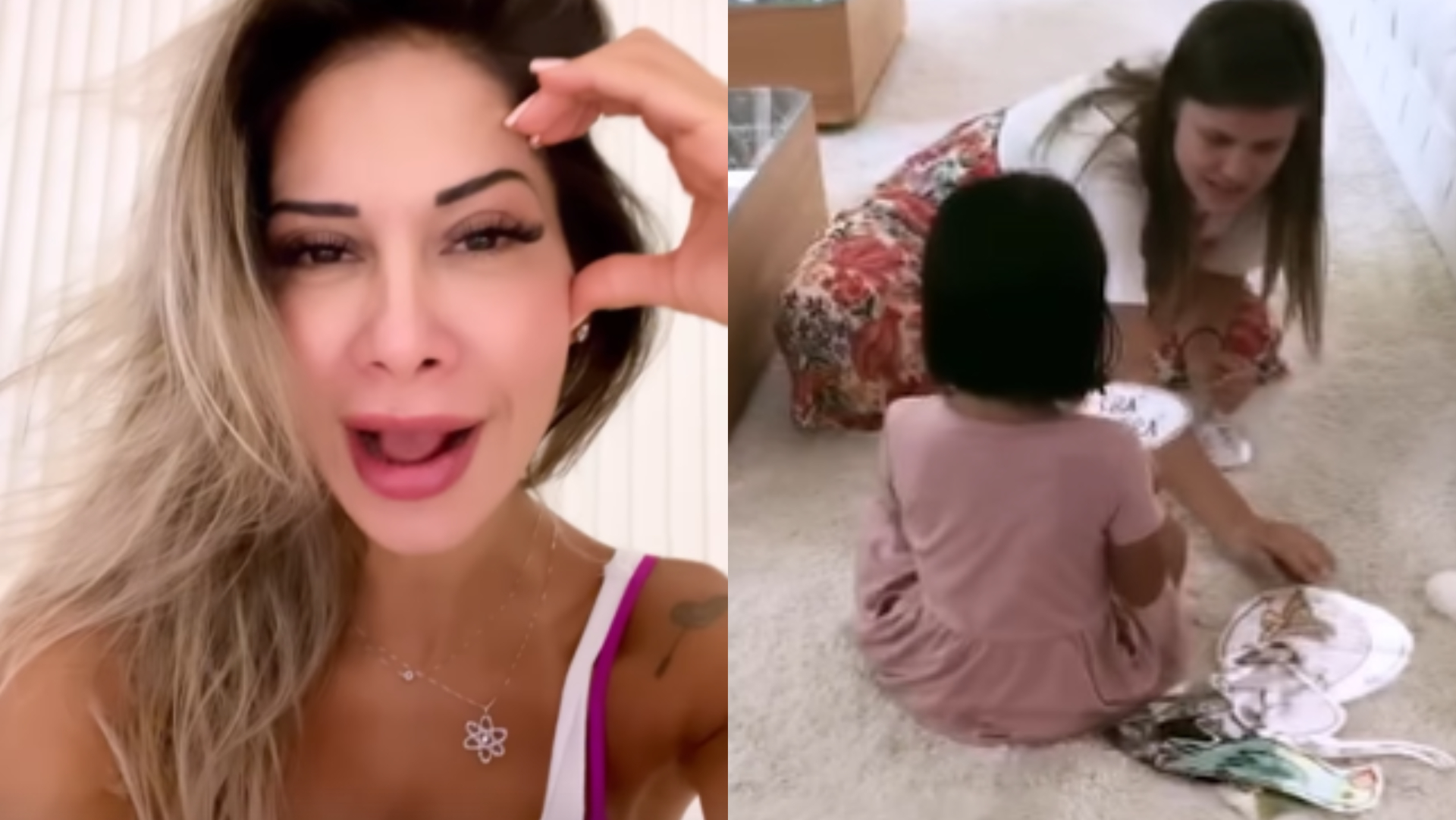 Filha de Maíra Cardi e Arthur Aguiar faz aula de canto: ”Ela ama”
