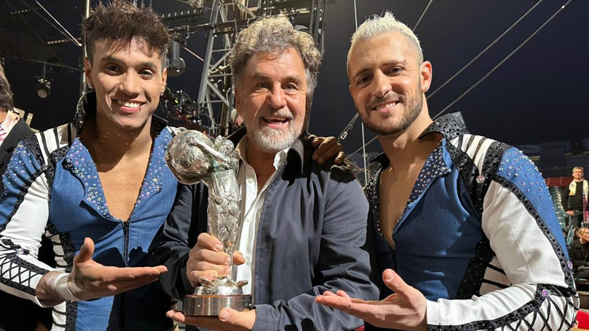 Marcos Frota prestigia premiação no Festival Internacional do Circo