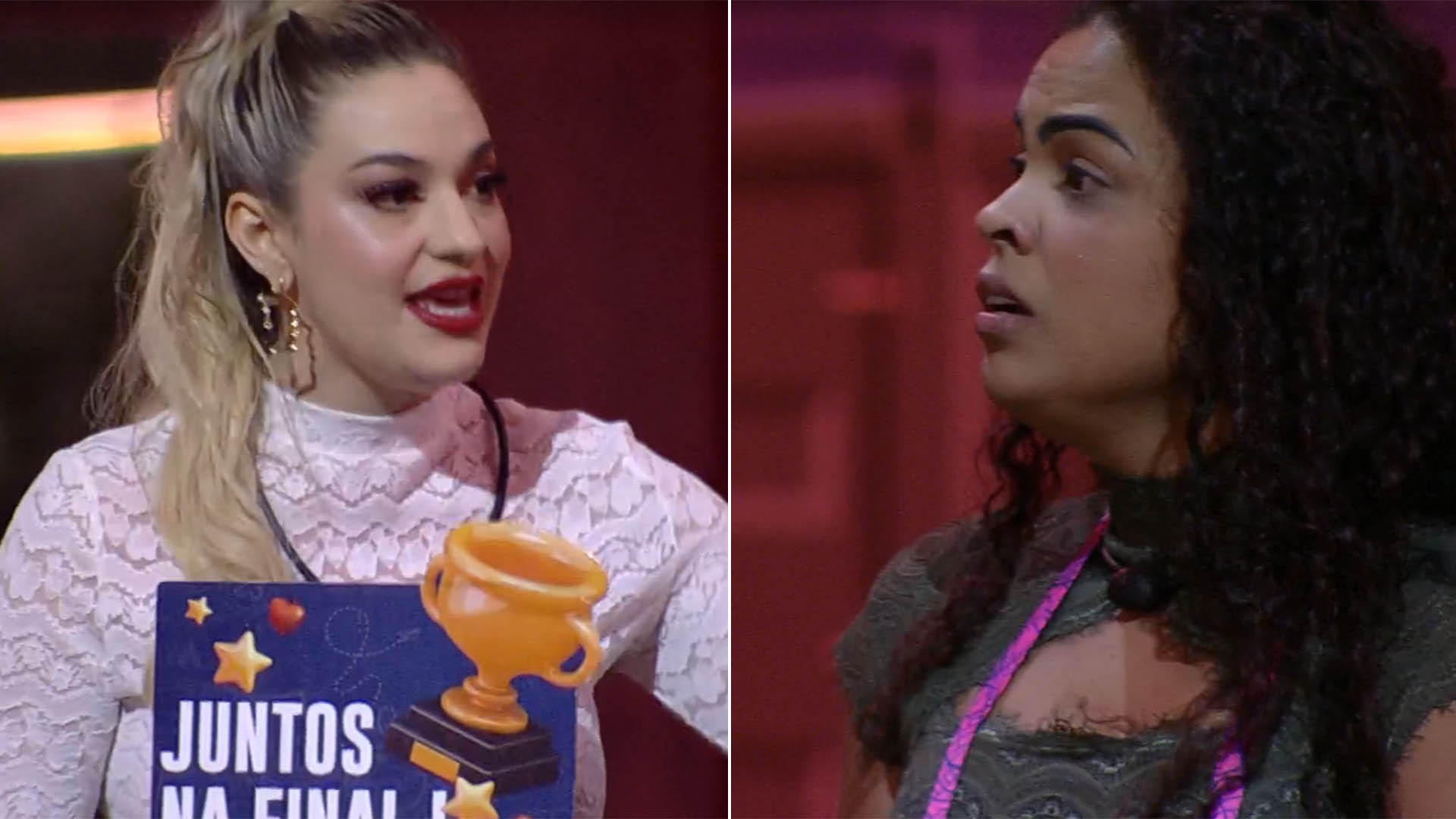 BBB 23: Marília e Paula discutem ao vivo: ‘Quer dar uma de Juliette’