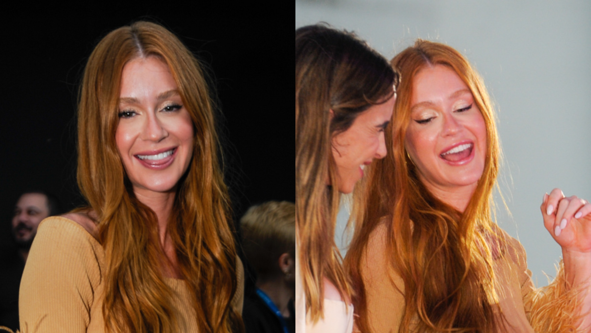 Anos após polêmica de traição, Marina Ruy Barbosa surge em show de Anitta