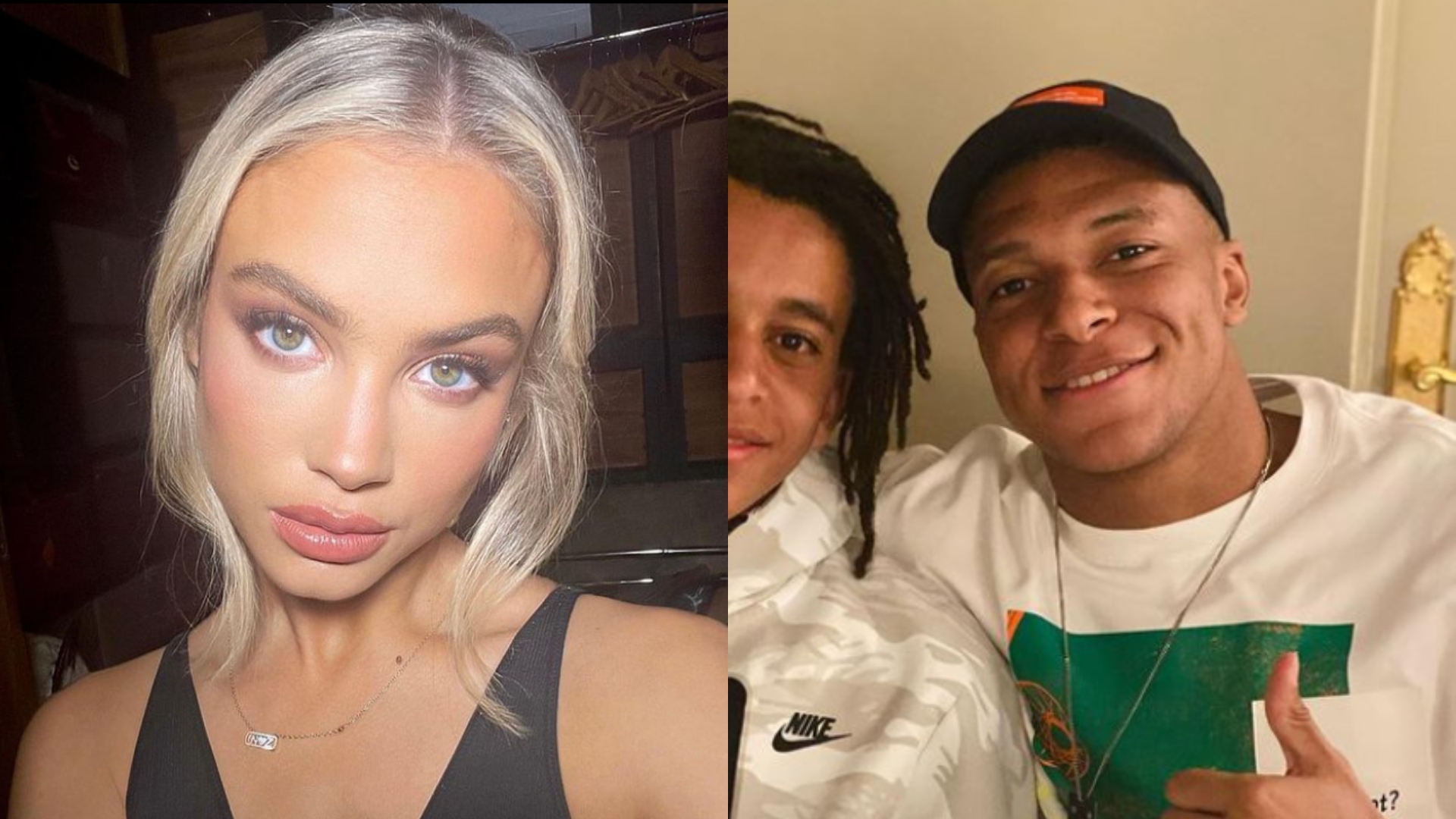 Modelo desabafa após boatos de romance com Kylian Mbappé