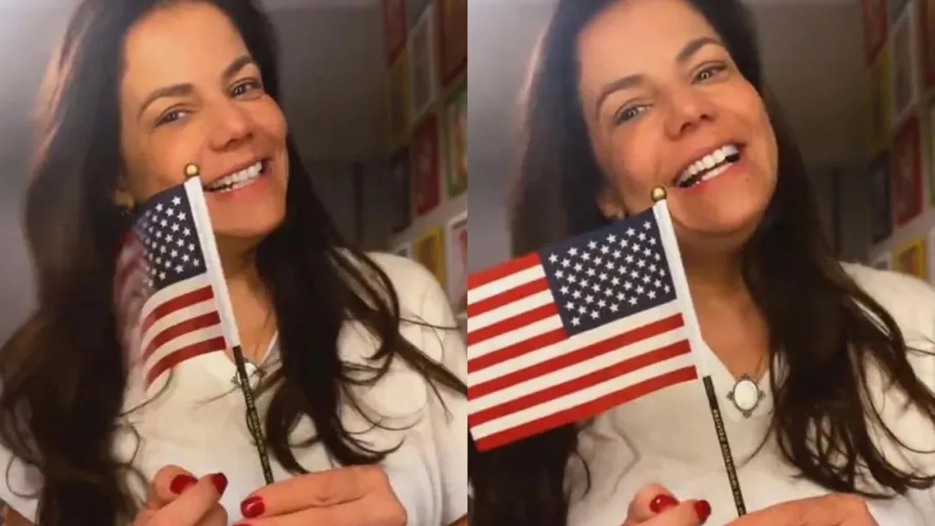 Nivea Stelmann conquista cidadania americana e comemora: “Alegria sem tamanho”