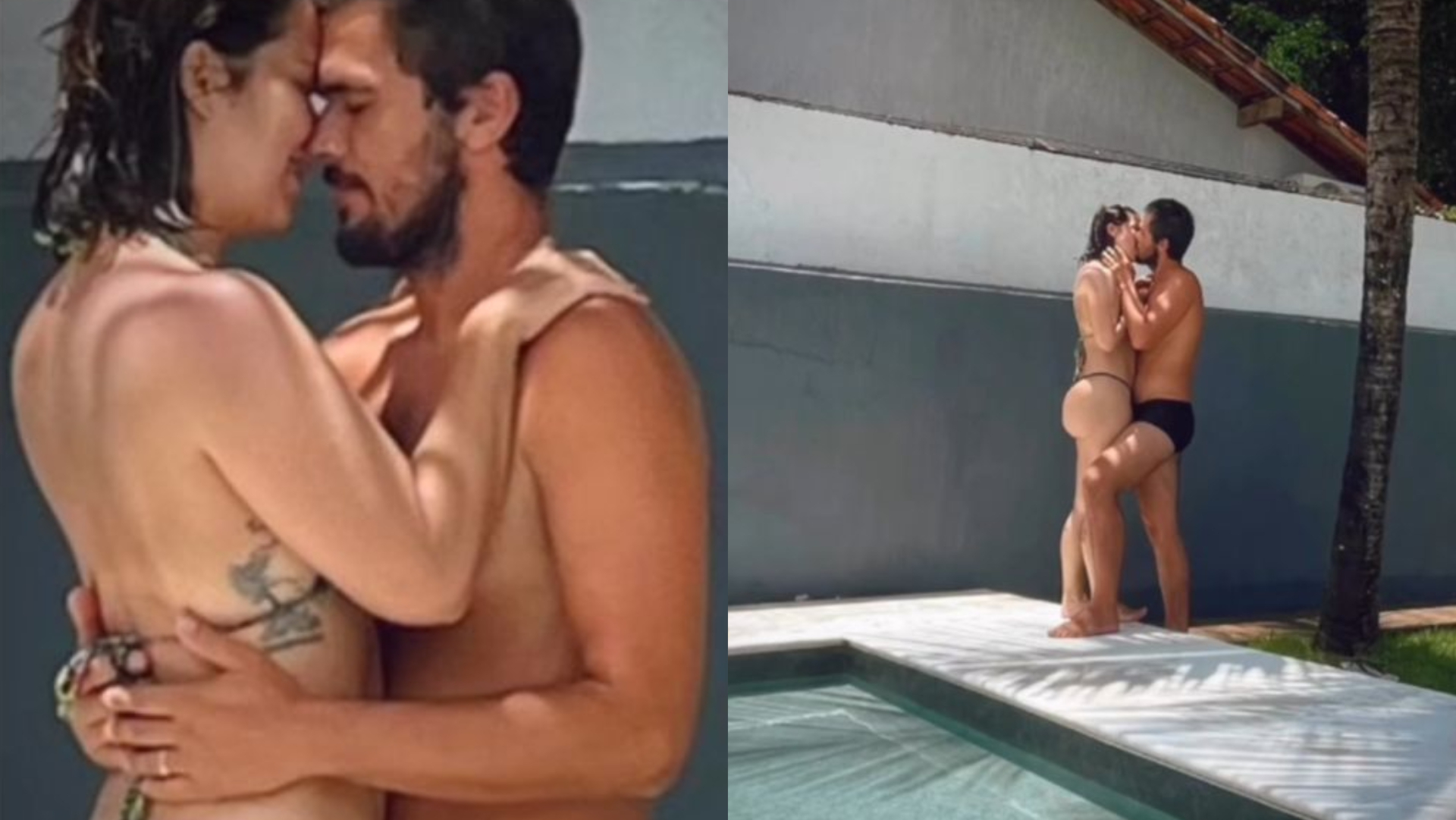 Paloma Duarte e Bruno Ferrari trocam chamego e web reage: ”Vidas solteiras importam”