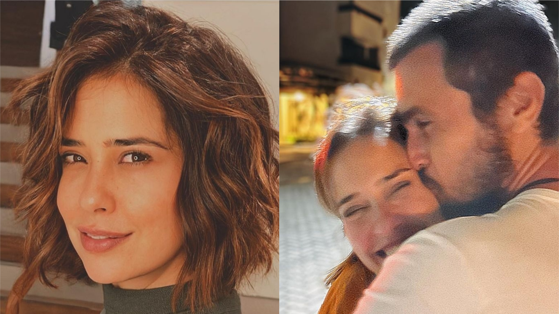 Paloma Duarte posta fotos românticas e diz: “Amor passando”