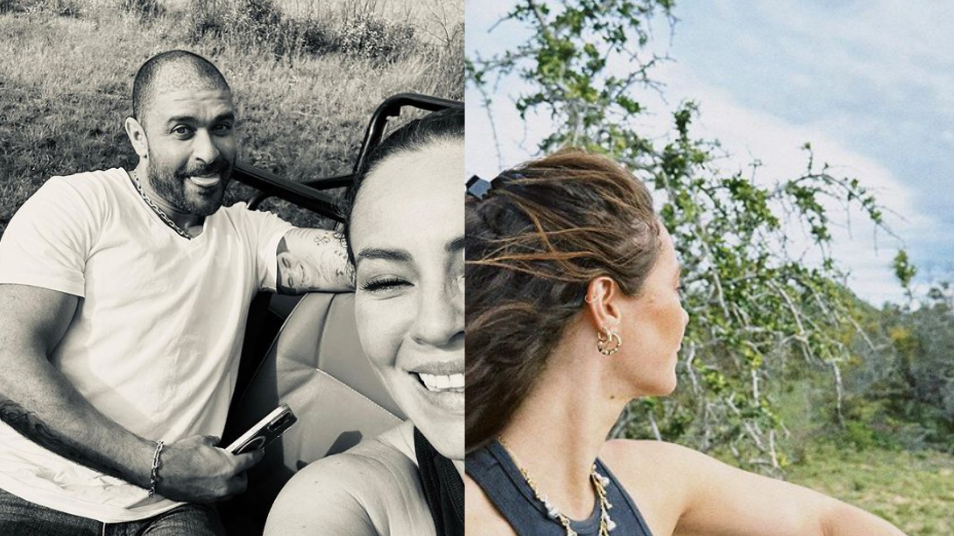 Em safári, Paolla Oliveira abre álbum de fotos das férias com Diogo Nogueira