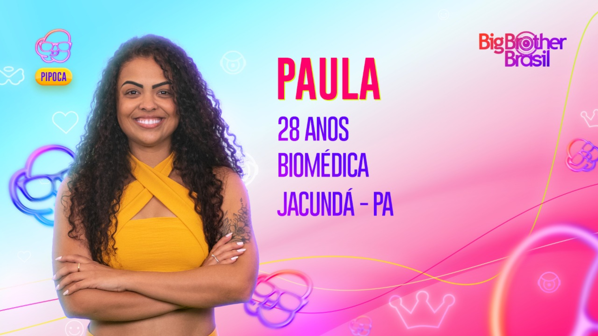 BBB 23: Conheça Paula, participante da Casa de Vidro