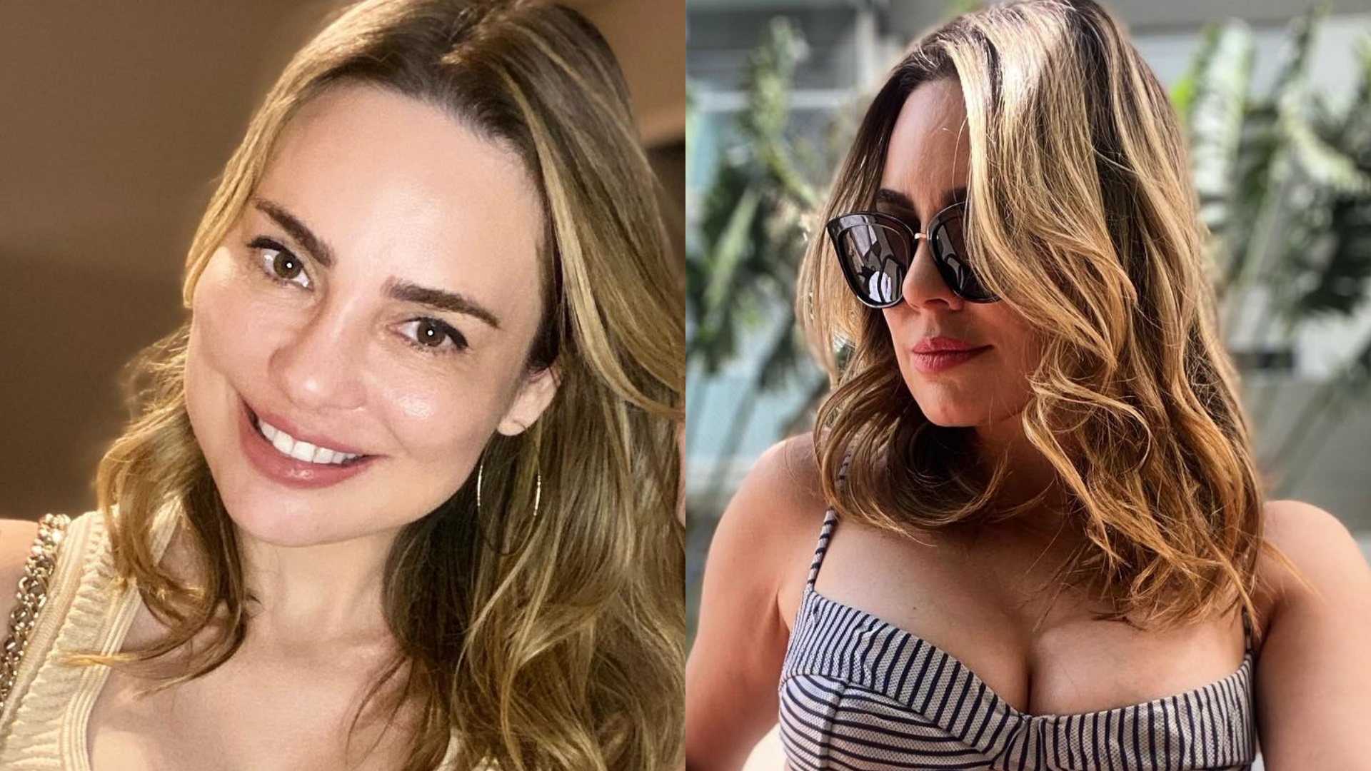 Aos 49 anos, Rachel Sheherazade impressiona ao exibir corpão em clique de biquíni: “Gata”