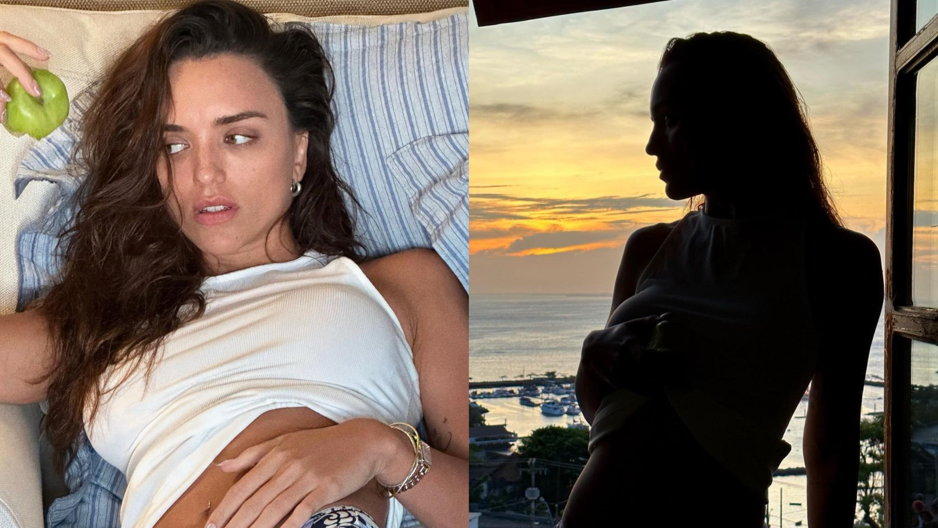 De calcinha, Rafa Kalimann exibe corpão e sensualiza em fotos na Bahia: ”Espetáculo de mulher!”