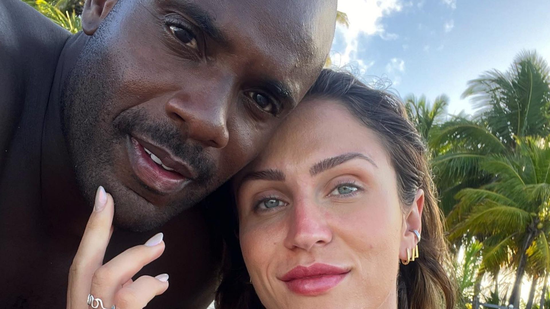 Com cliques românticos, Rafael Zulu se declara para Aline Becker: “Parceira da vida”