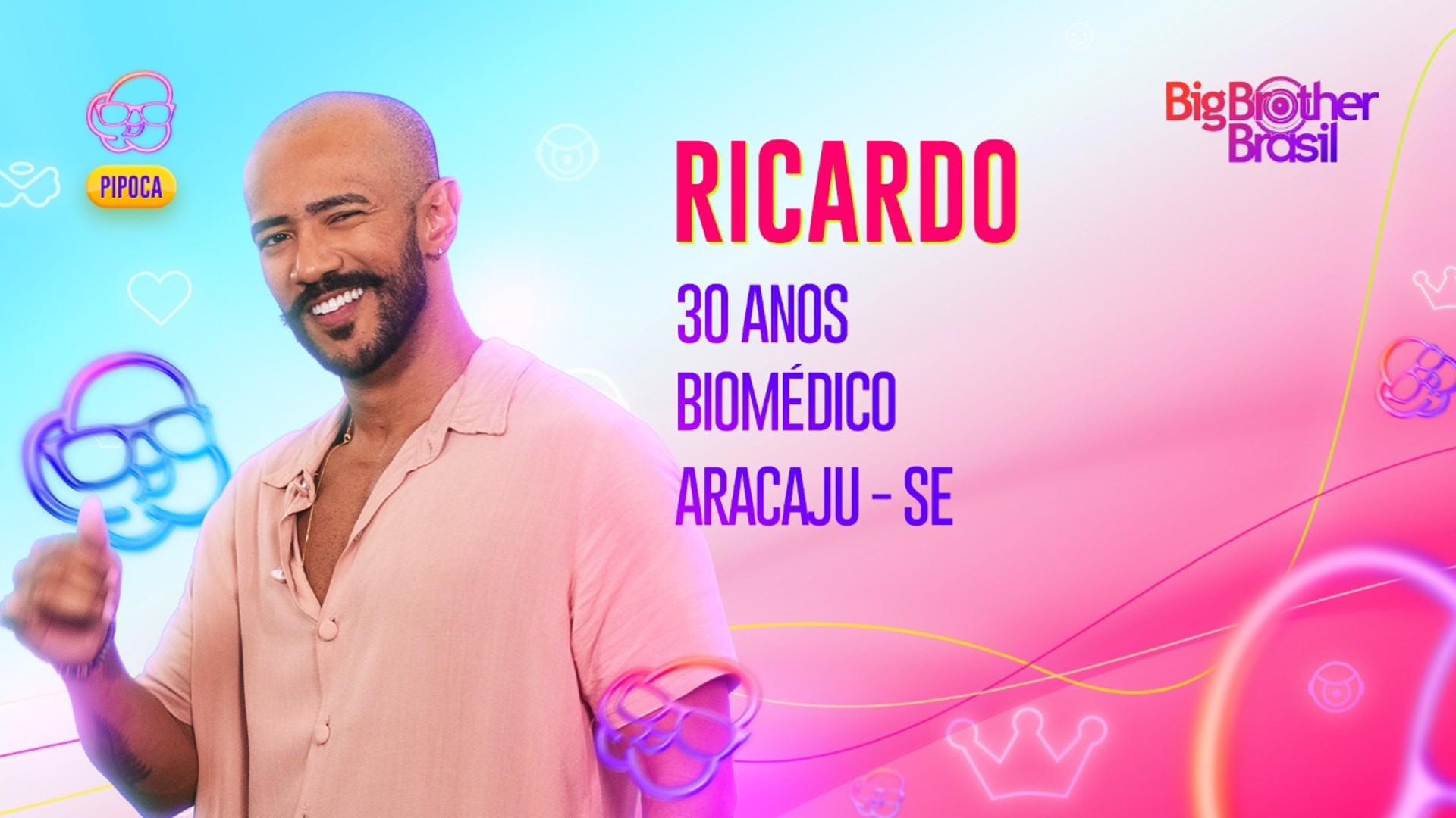 BBB 23: Pipoca Ricardo diz que irá circular entre grupos “em busca de informação”