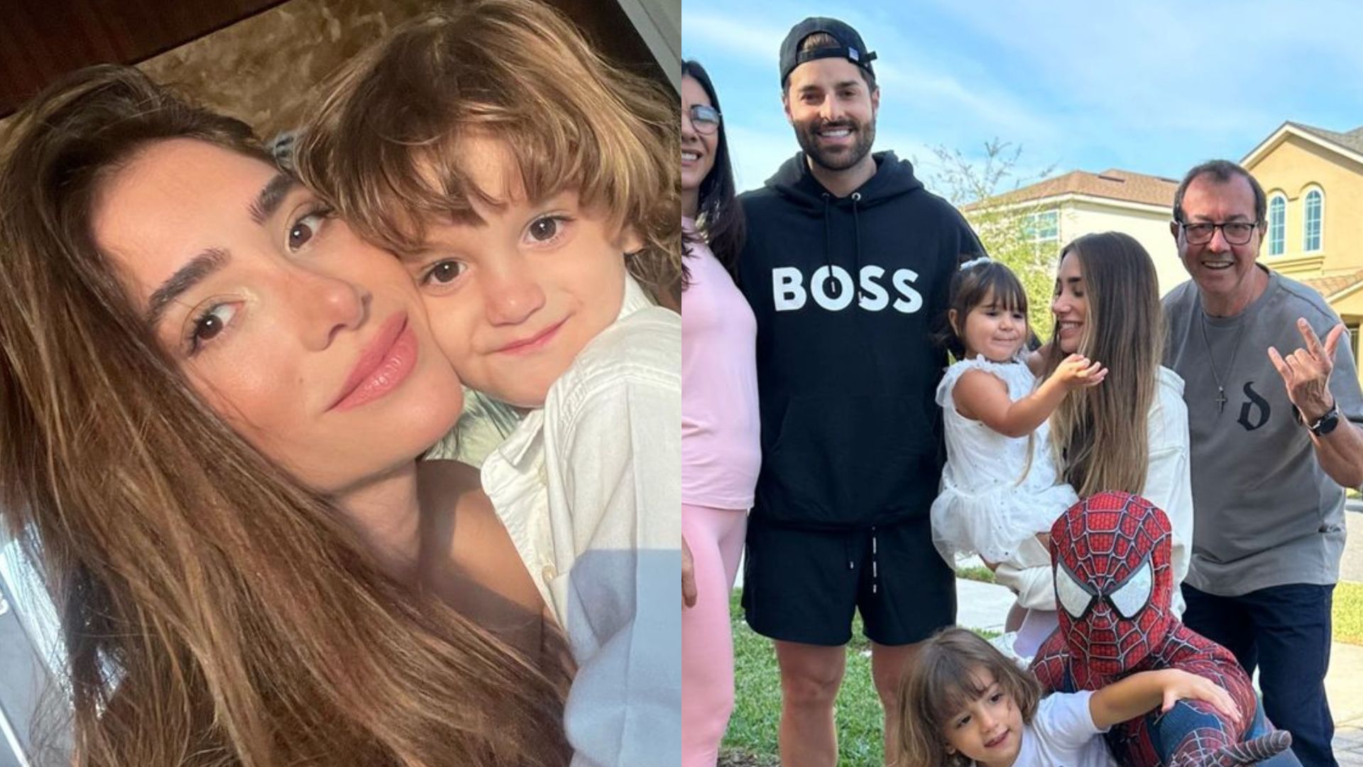 Alok e Romana Novais celebram o aniversário do filho Ravi nos EUA