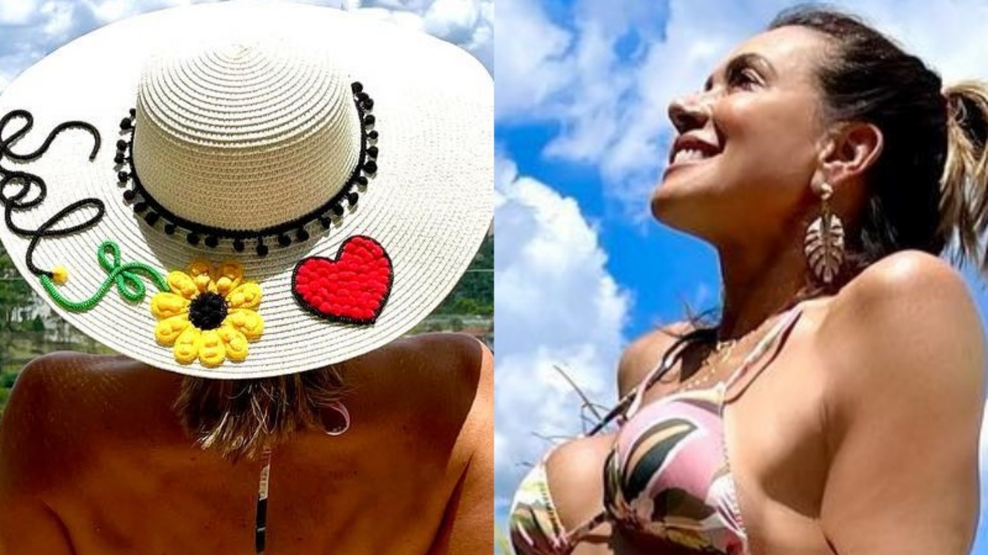 Aos 60 anos, Solange Frazão ostenta corpo sarado ao surgir de biquíni: “Vivendo”