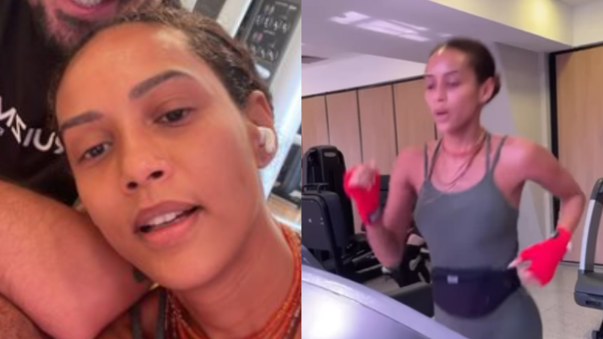 Taís Araujo volta a correr após 13 anos e mostra treino: ”Muito enferrujada”
