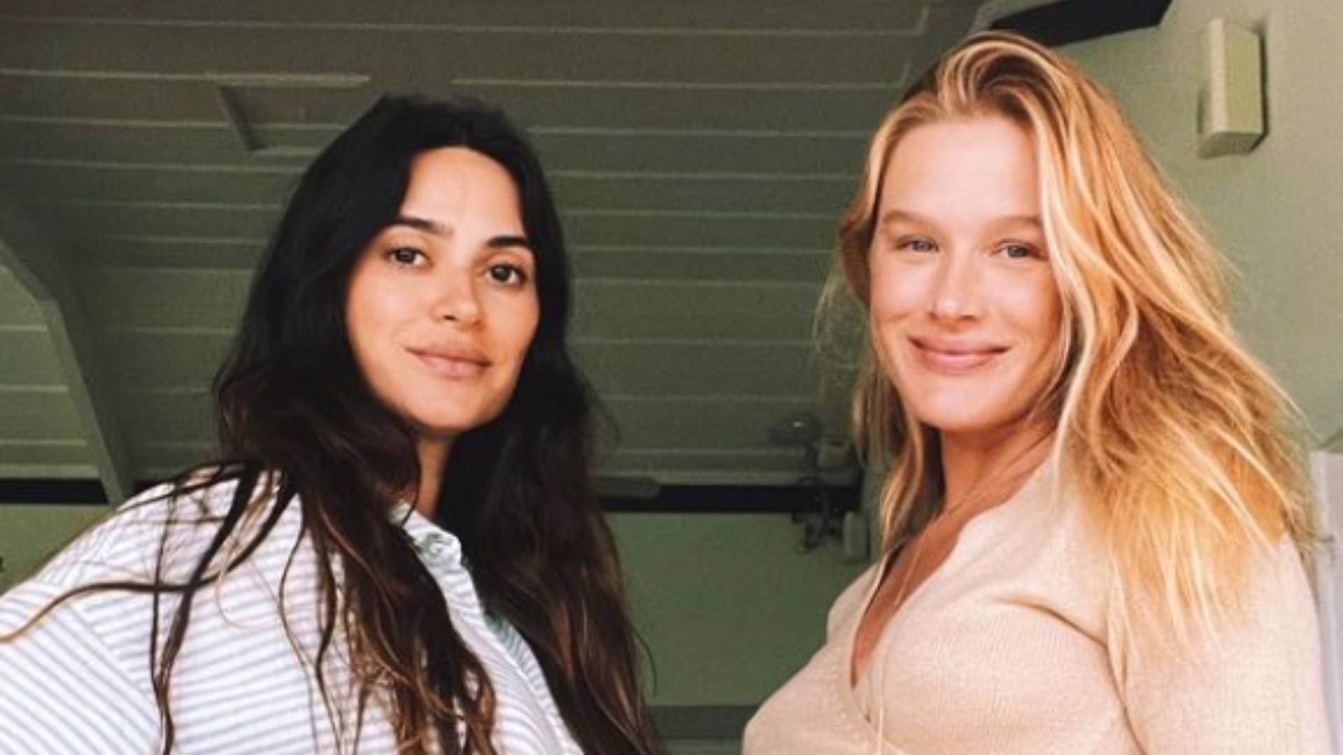 Thaila Ayala fala sobre estar grávida no mesmo momento que Fiorella Mattheis