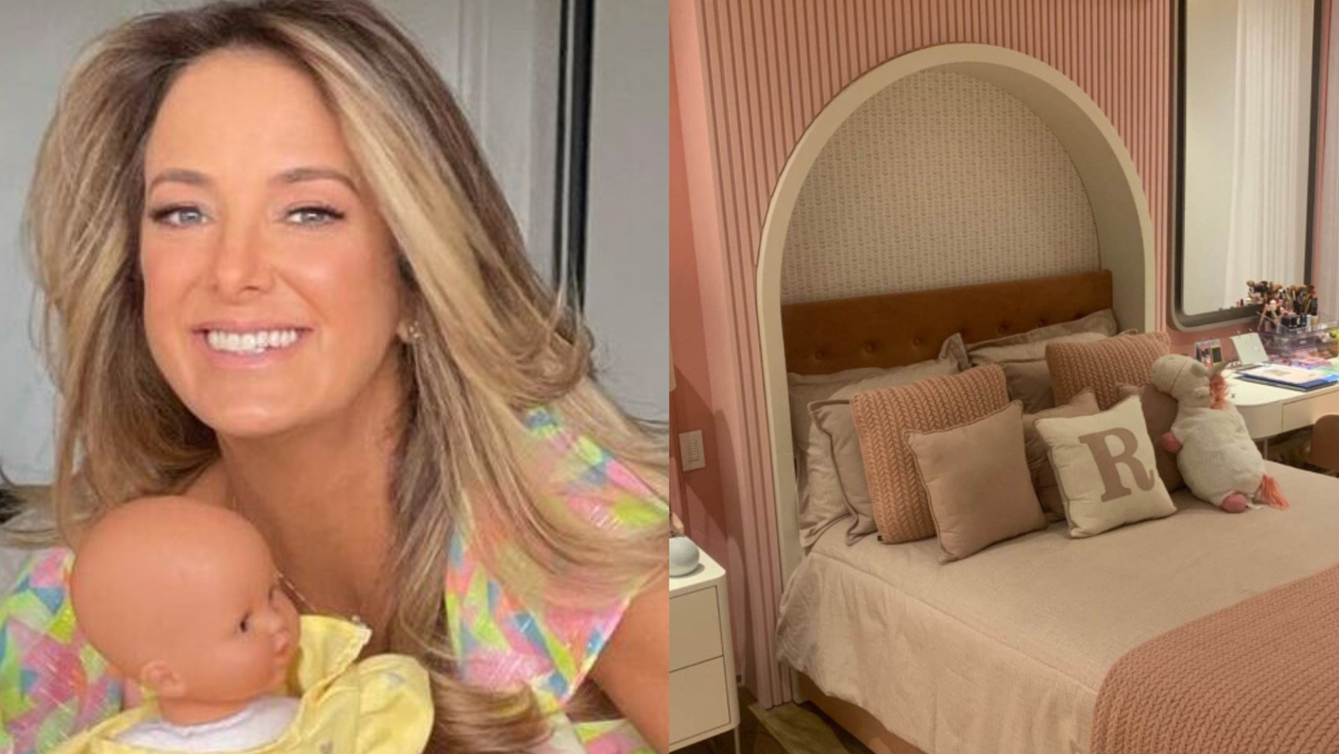 Ticiane Pinheiro impressiona ao mostrar quartos luxuosos das filhas