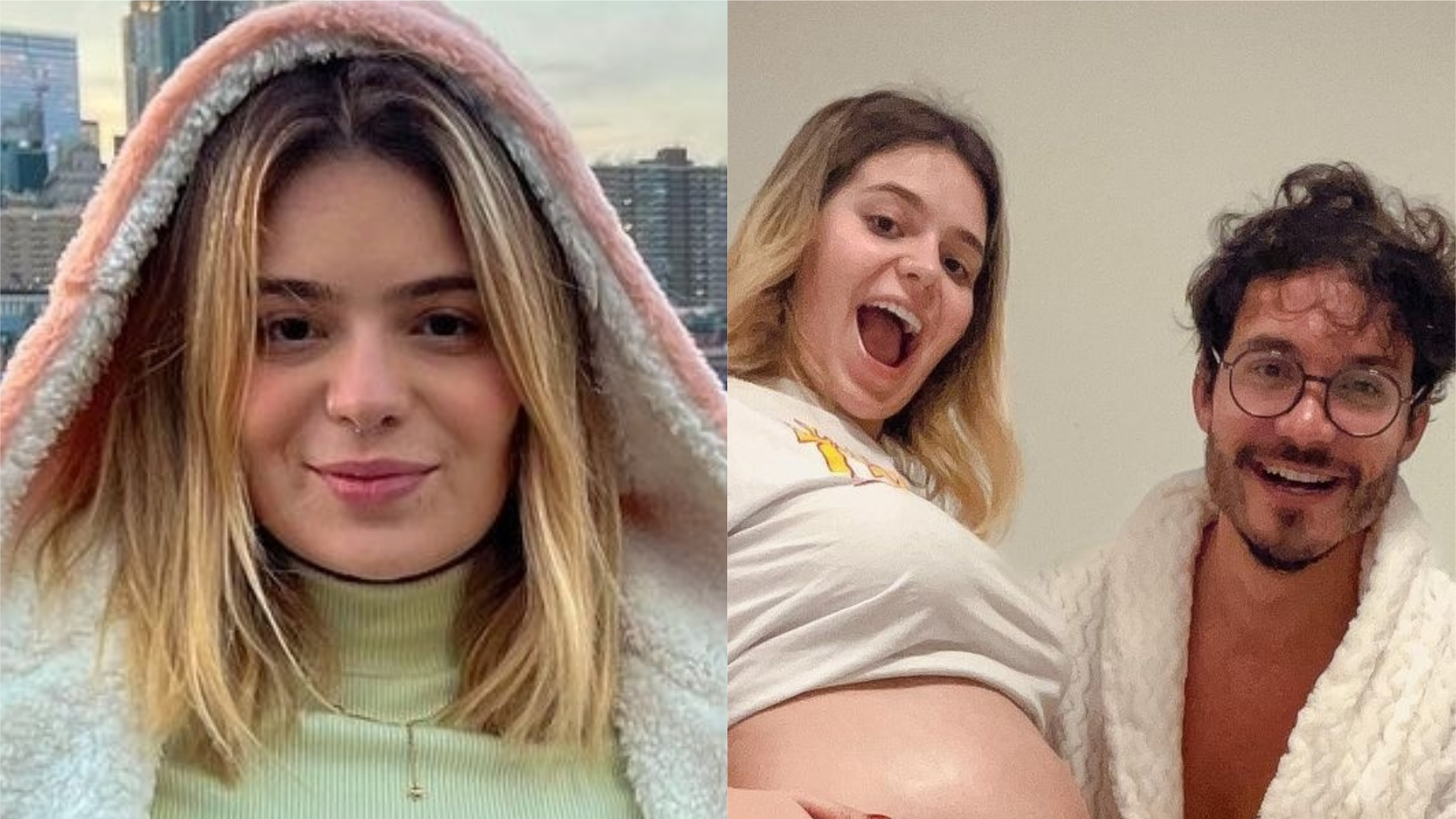 Viih Tube e Eliezer comparam gestação da primeira filha à fruta: “Um mamão”
