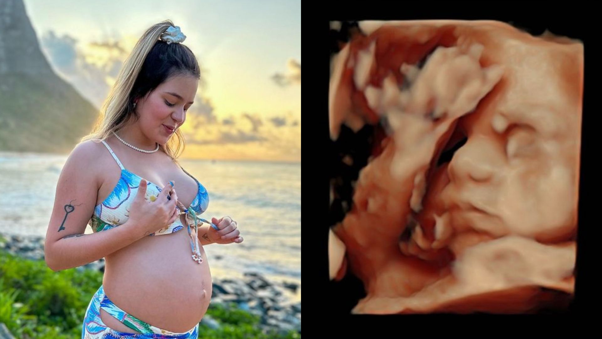 Viih Tube exibe ultrassom 3D e semelhança com a filha surpreende: “Eu!”