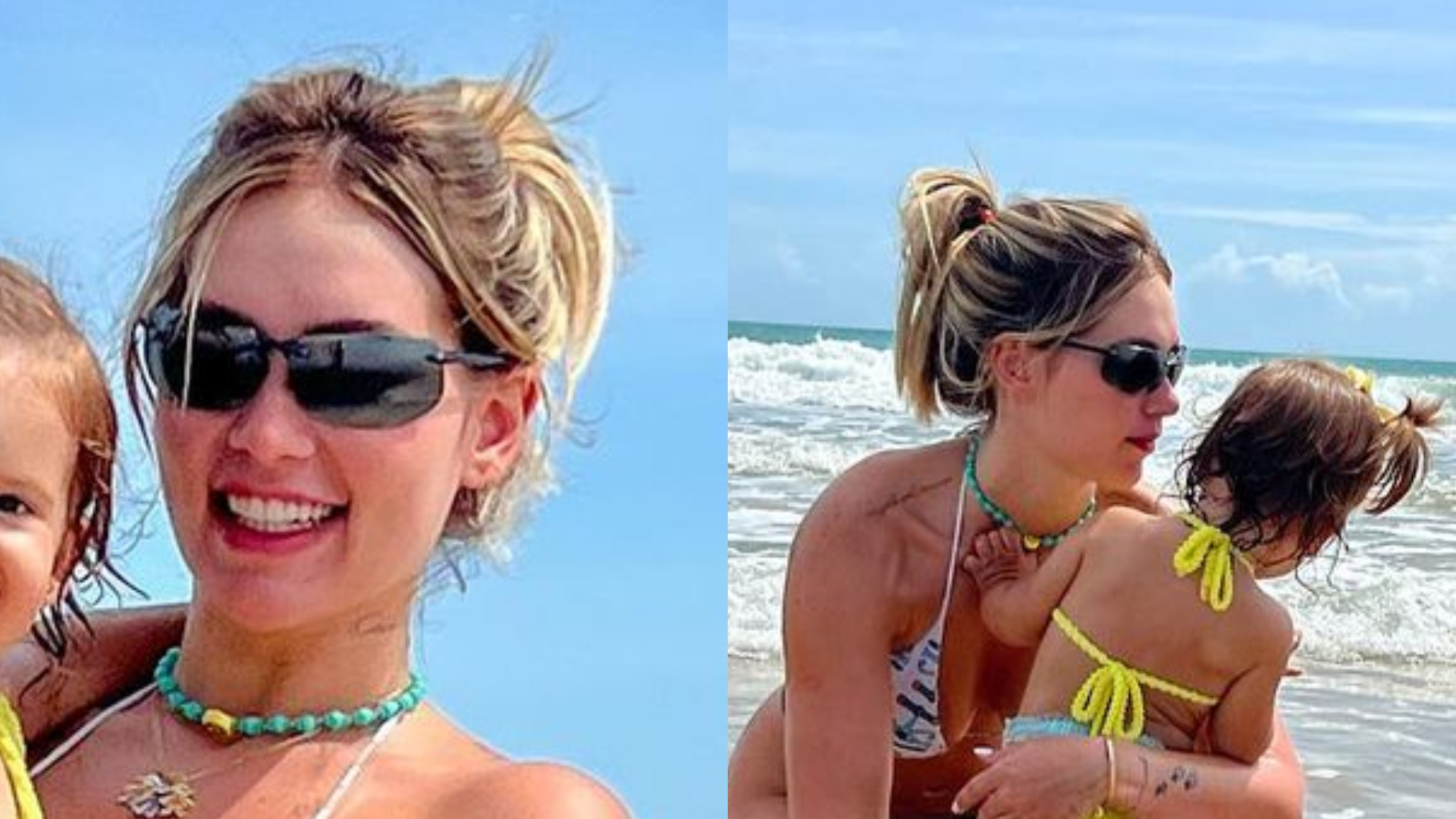 Virginia Fonseca curte praia com Maria Alice e baba: ”Sorriso mais lindo do mundo”