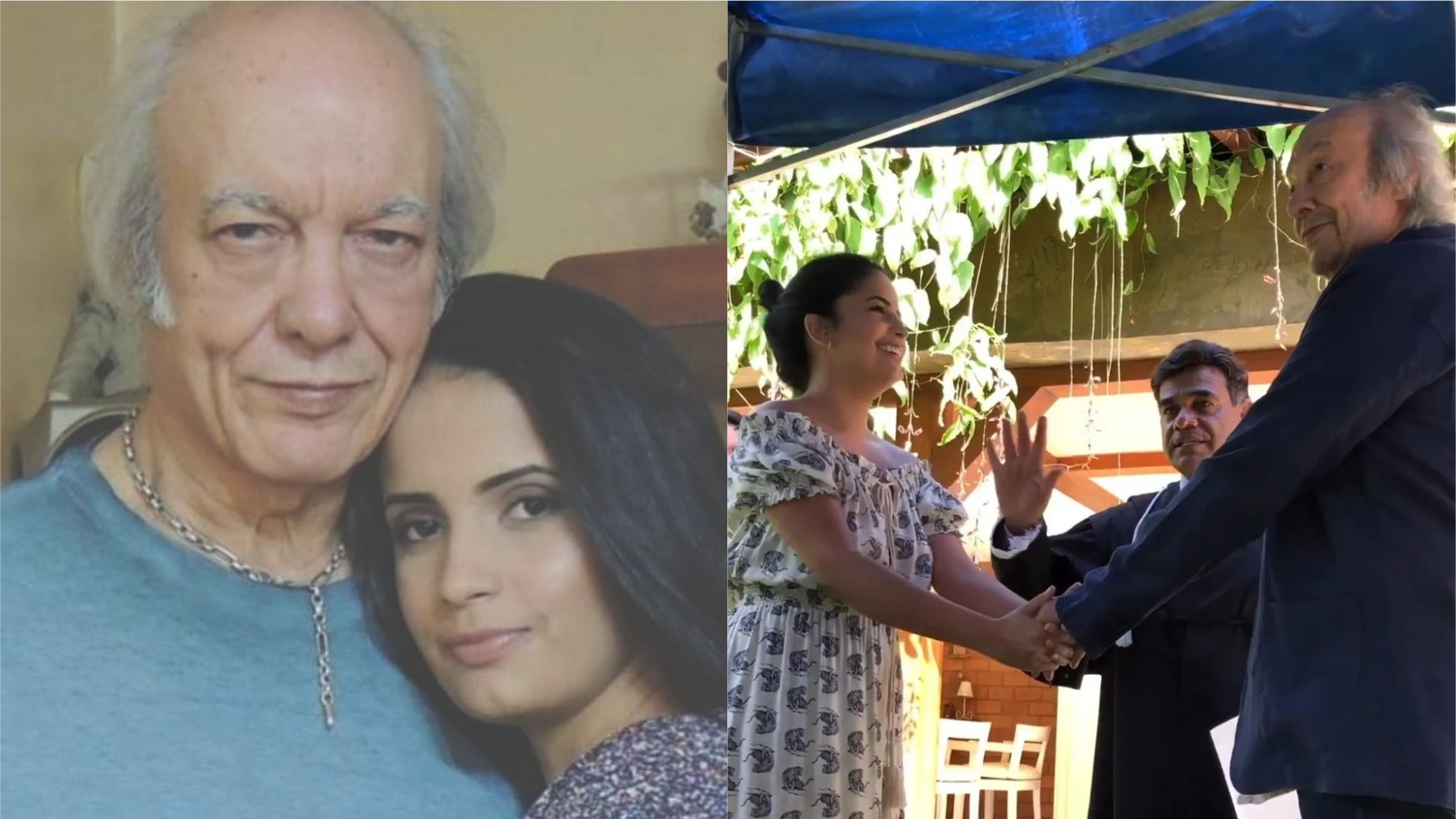 Viúva de Erasmo Carlos relembra casamento com o cantor: “Continuaria casando com você”