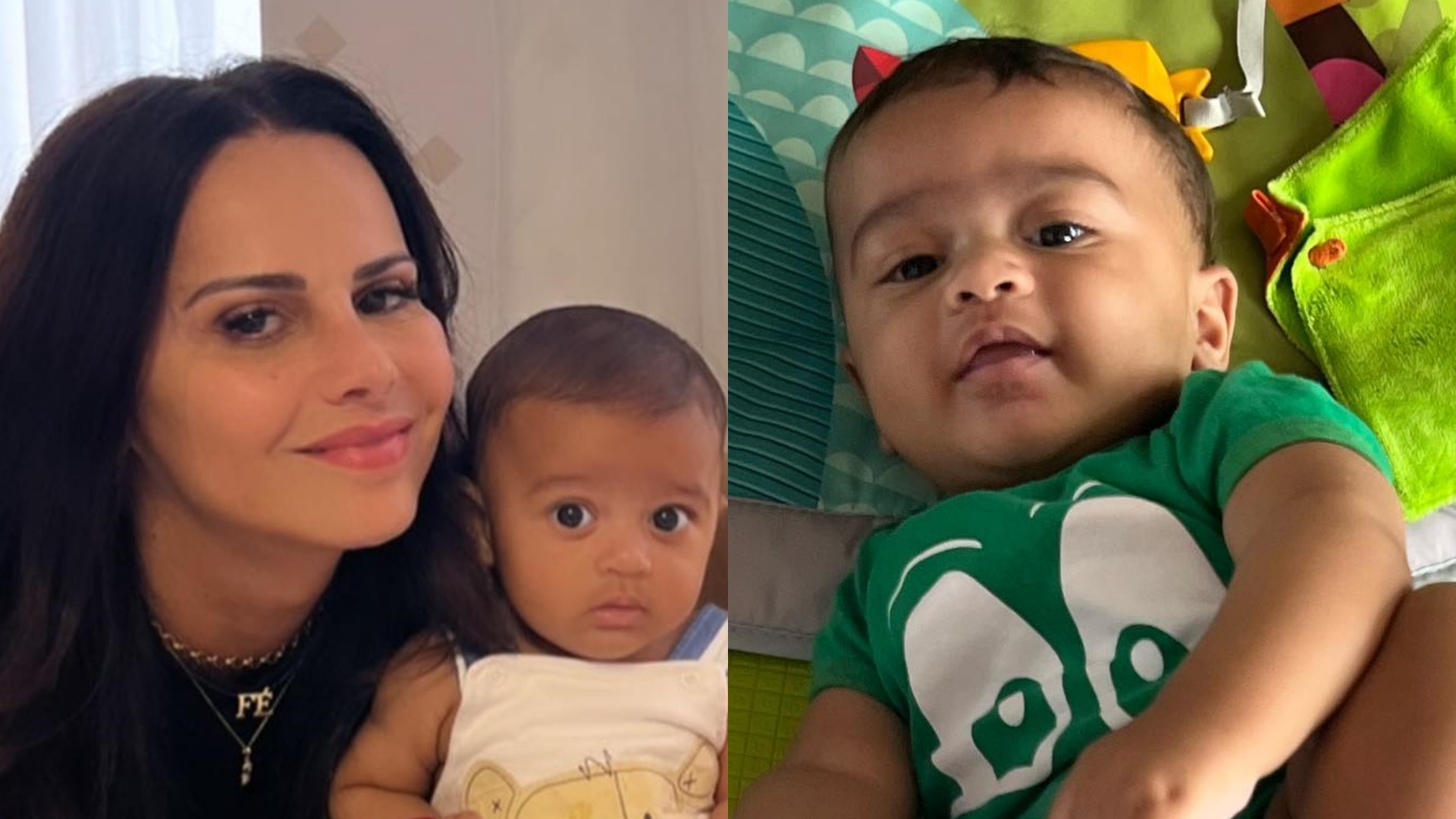 Viviane Araújo encanta ao mostrar o filho fazendo caras e bocas: “Muito fofo”