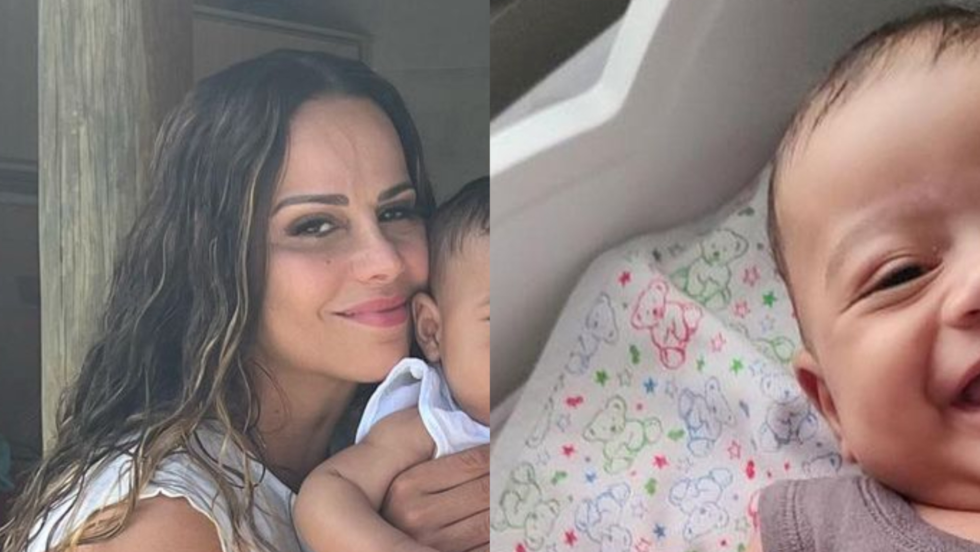 Viviane Araujo baba ao postar cliques do filho: ”Sequência de fofurice”