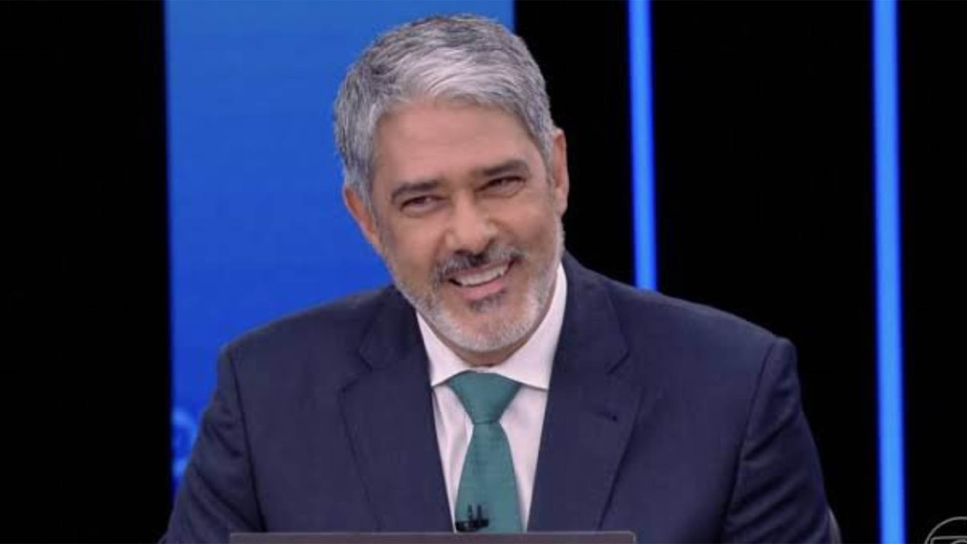 William Bonner surpreende ao falar de gafe de Renata Lo Prete na TV