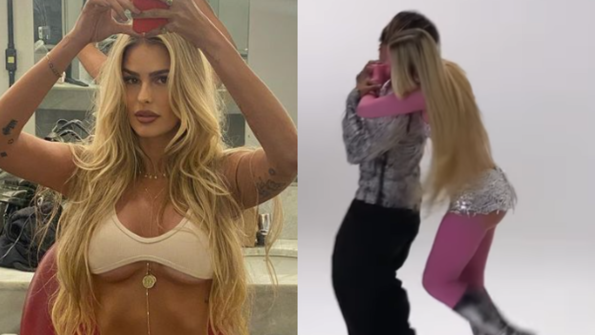 Yasmin Brunet aparece irreconhecível com pintura corporal em clipe de Matuê