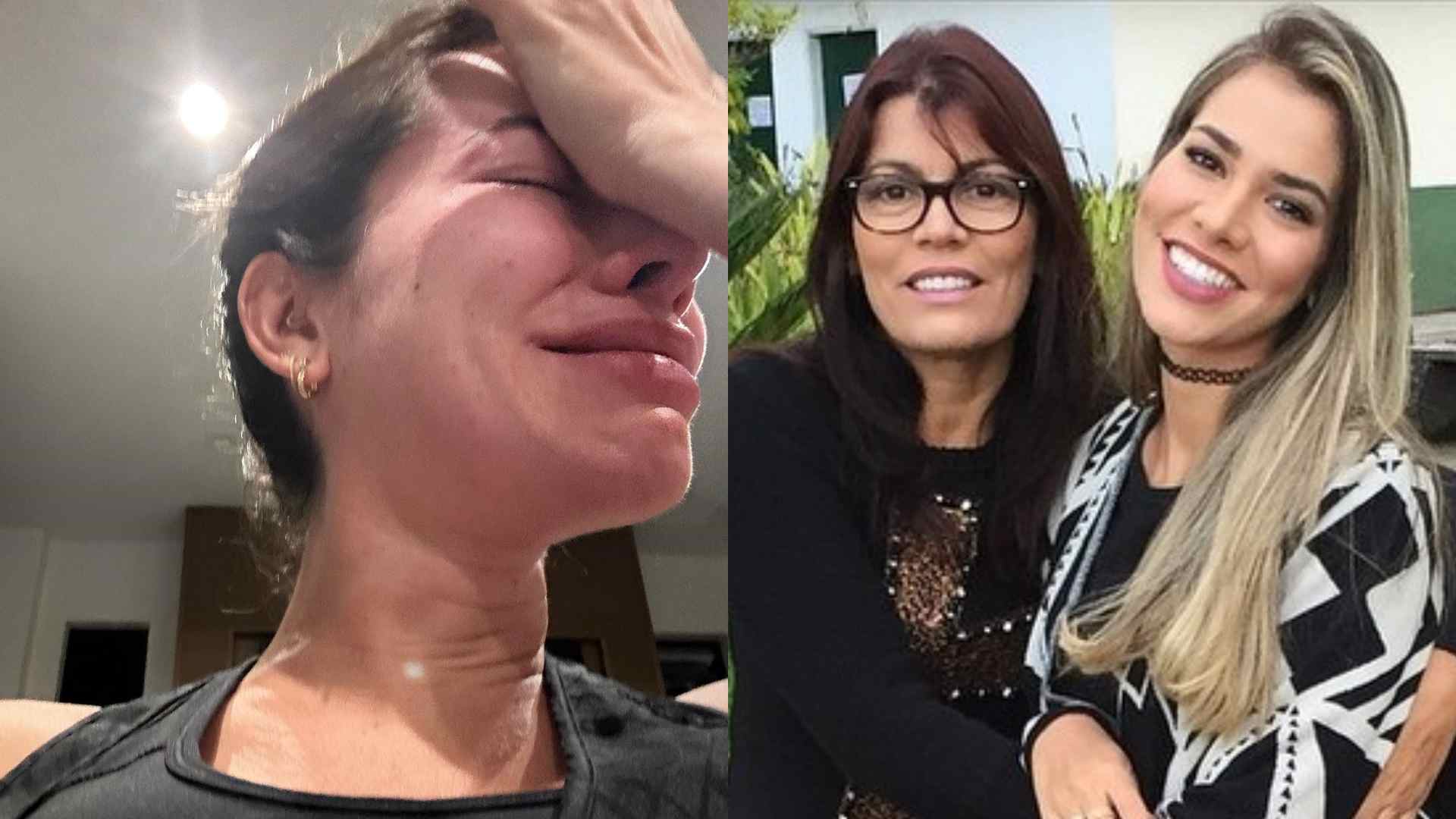Aos prantos, ex-BBB Adriana Sant’Anna revela que mãe foi feita refém por bandidos