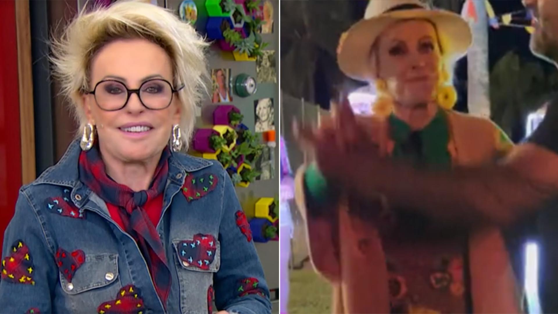 Ana Maria Braga se derrete ao falar do namorado: ‘Companheiro’