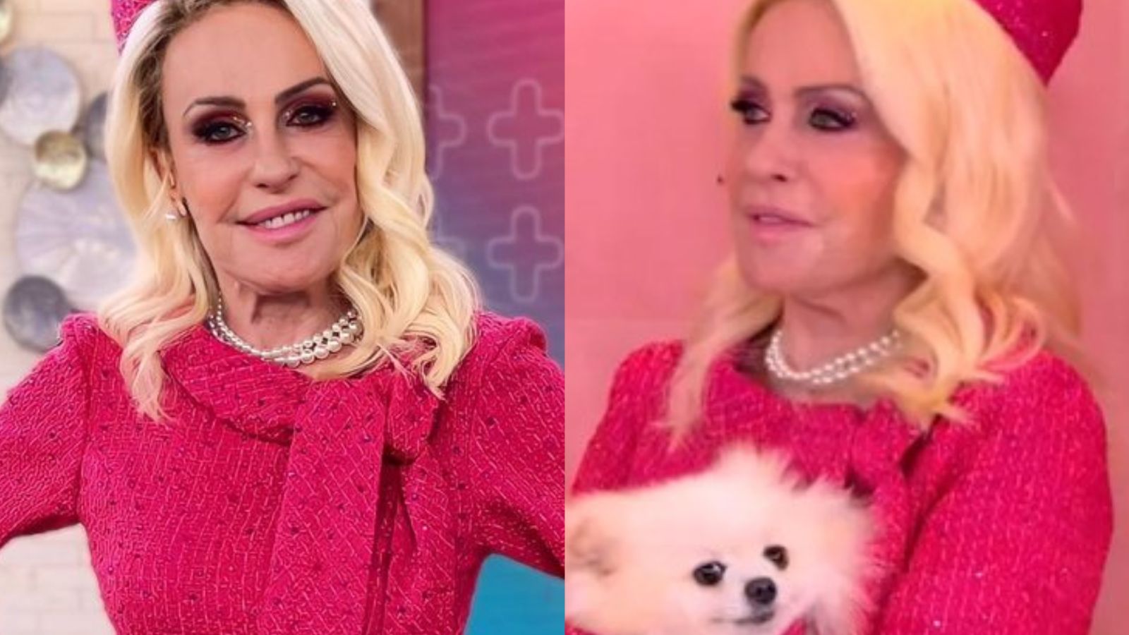 Ana Maria Braga surpreende com transformação no visual: “A própria Barbie”