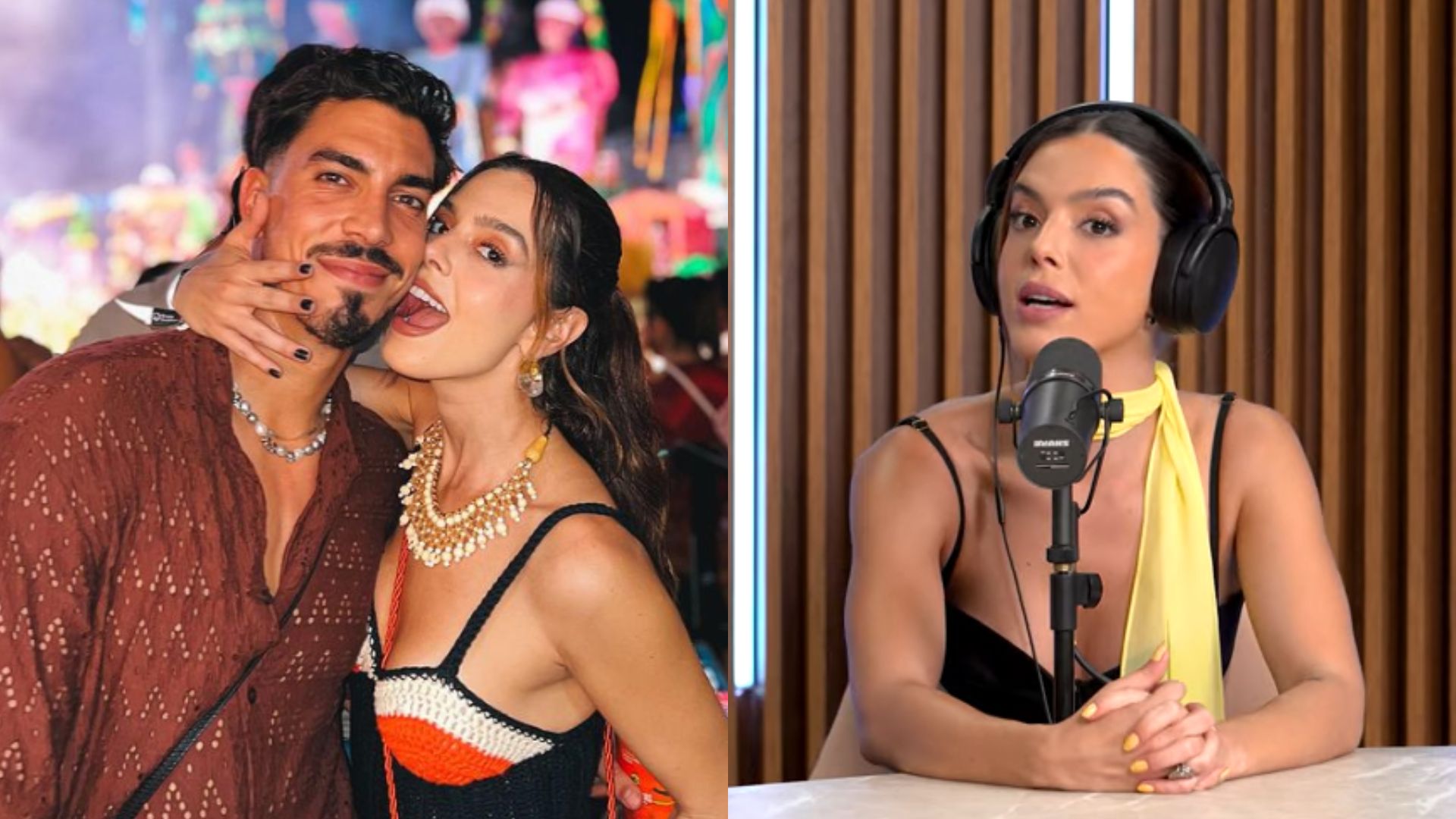 Apaixonada, Giovanna Lancellotti conta como conheceu seu atual namorado: “Caí num golpe”