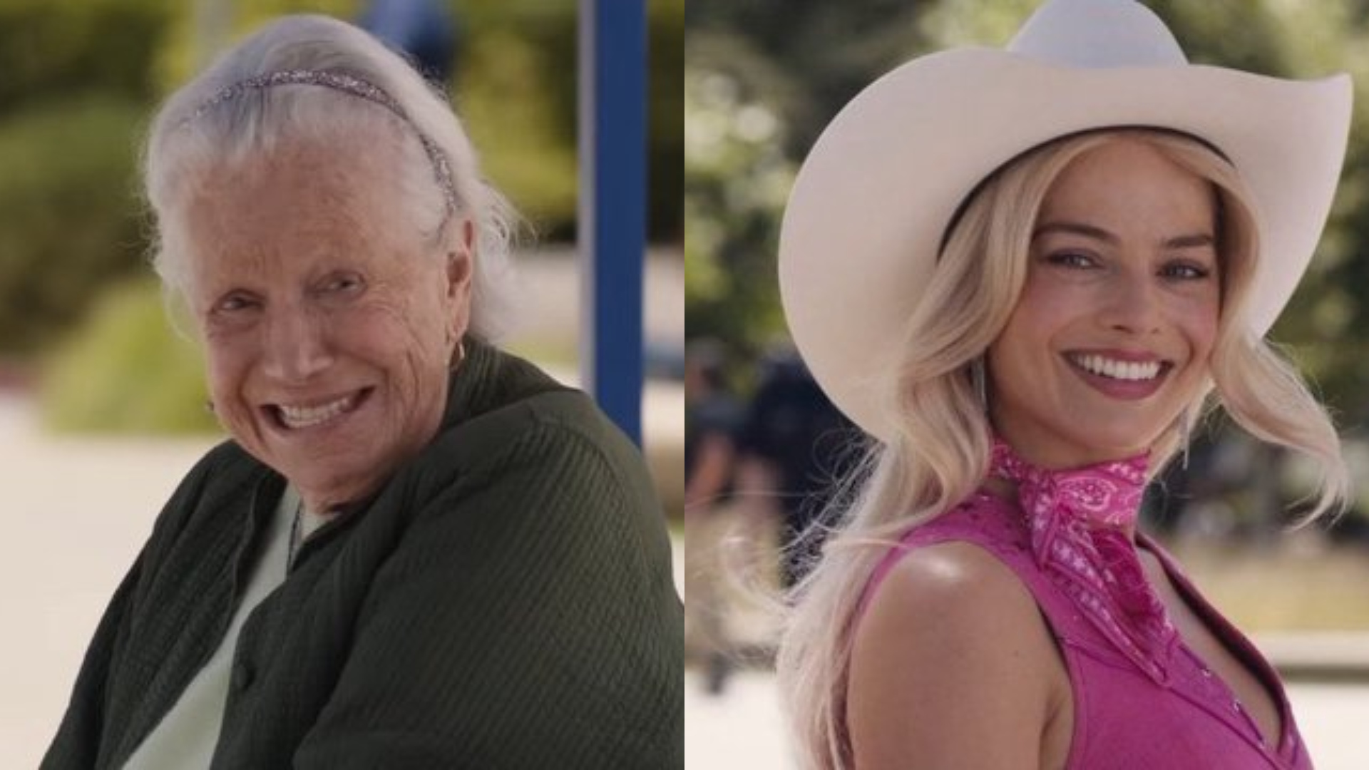 Quem é a mulher com quem Barbie conversa no mundo real?