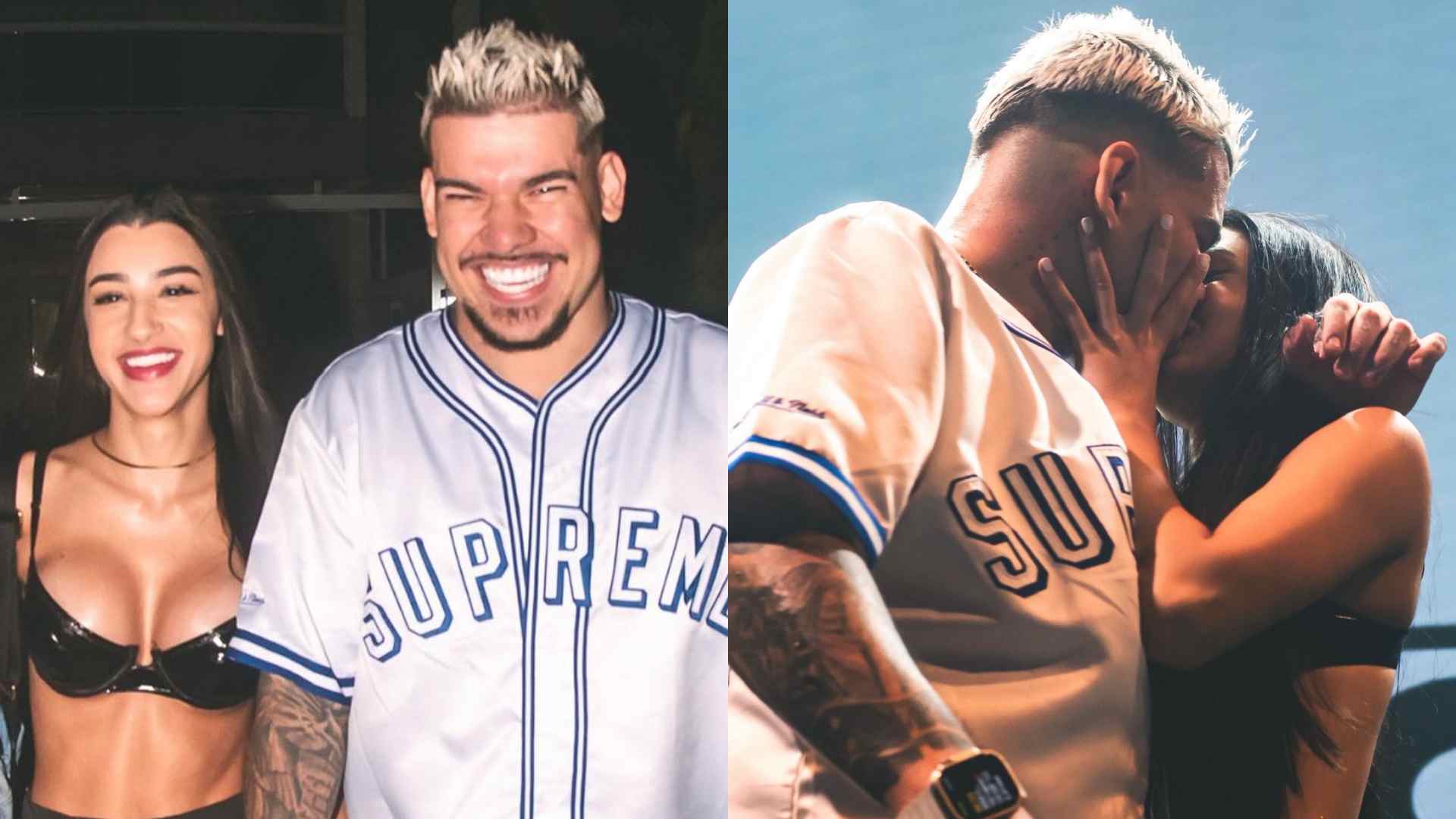 Bia Miranda surge aos beijos com o namorado e se declara: “Minha felicidade”