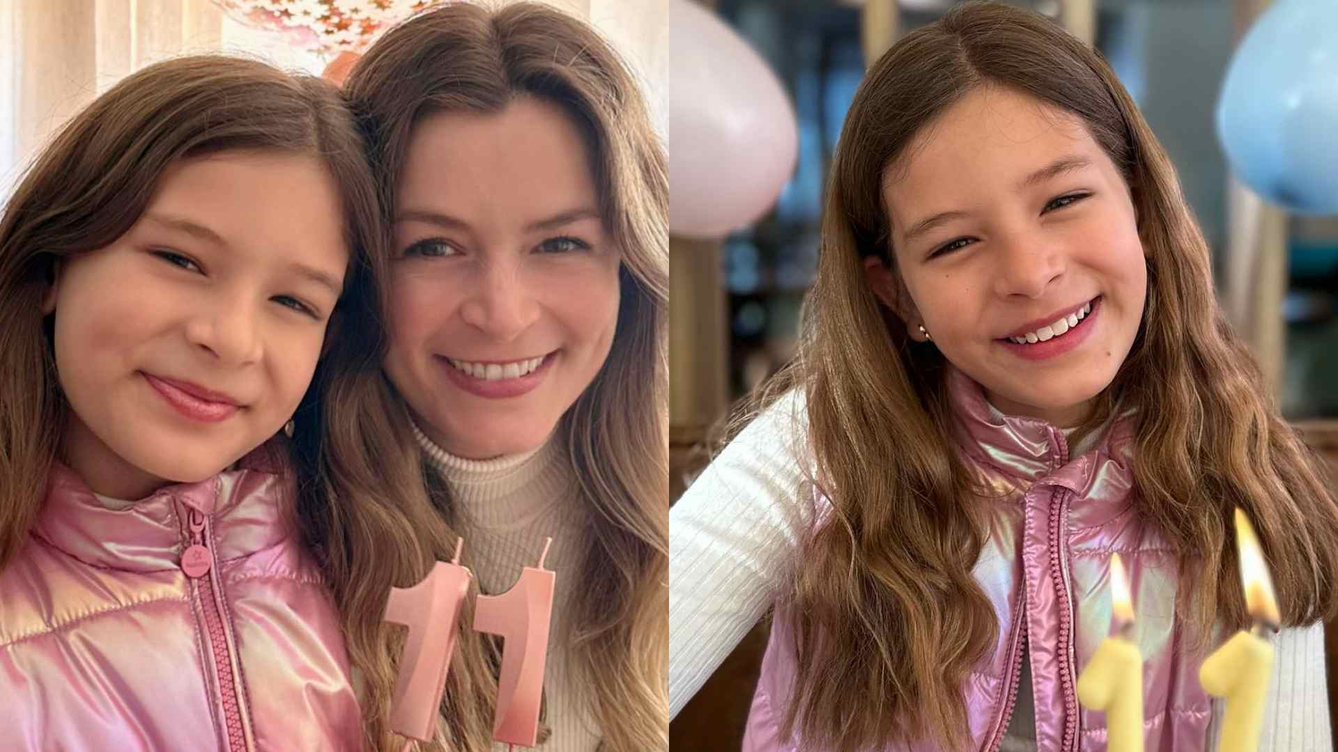 Bianca Castanho divide cliques encantadores ao comemorar aniversário da filha: “Te amo infinito”