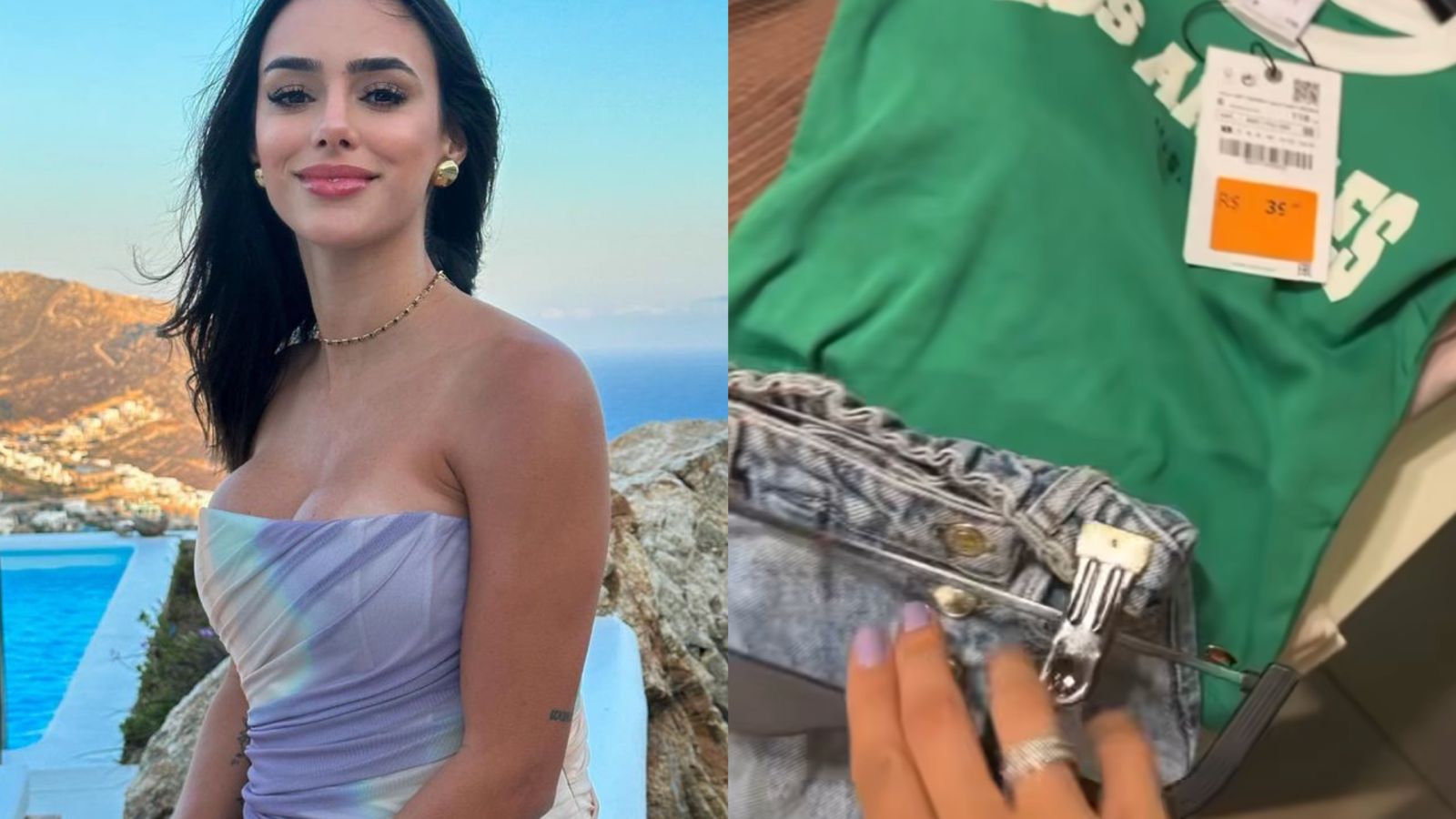 Gente como a gente! Bruna Biancardi compra roupinhas para Mavie em loja popular