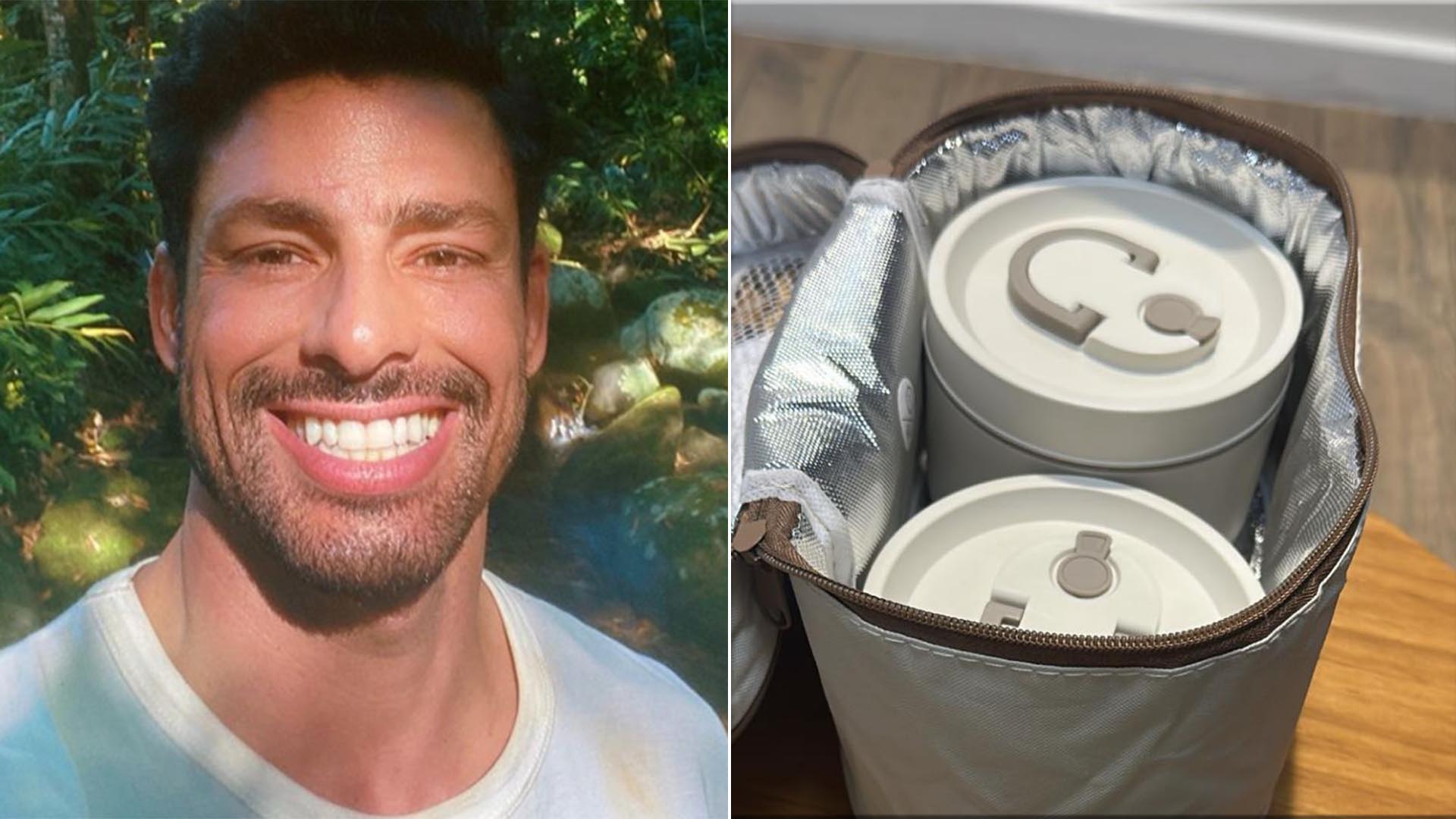 Cauã Reymond revela o que tem em sua marmita para a novela ‘Terra e Paixão’