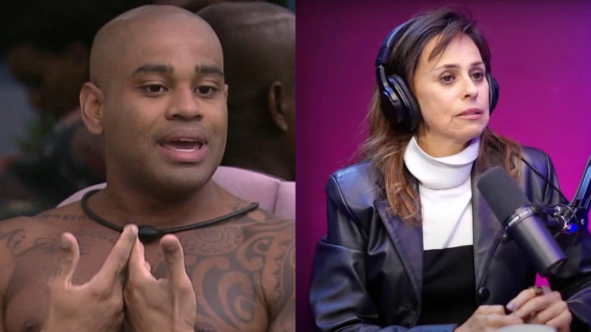 Ex-BBB Cezar Black rebate Daniela Escobar após fala sobre enfermeiras: “Inadmissível”