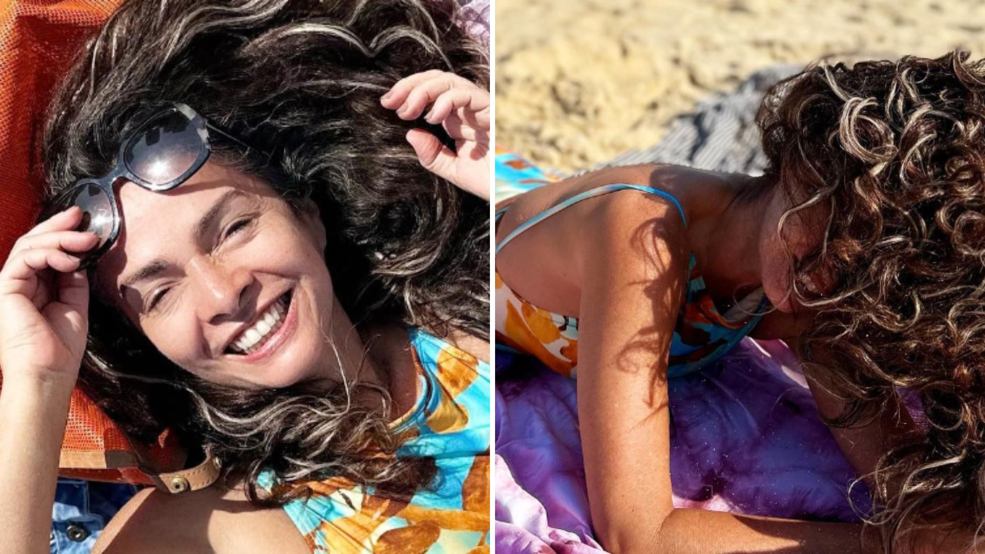 Claudia Ohana posa de maiô cavadíssimo e jovialidade impressiona: “Perfeita”
