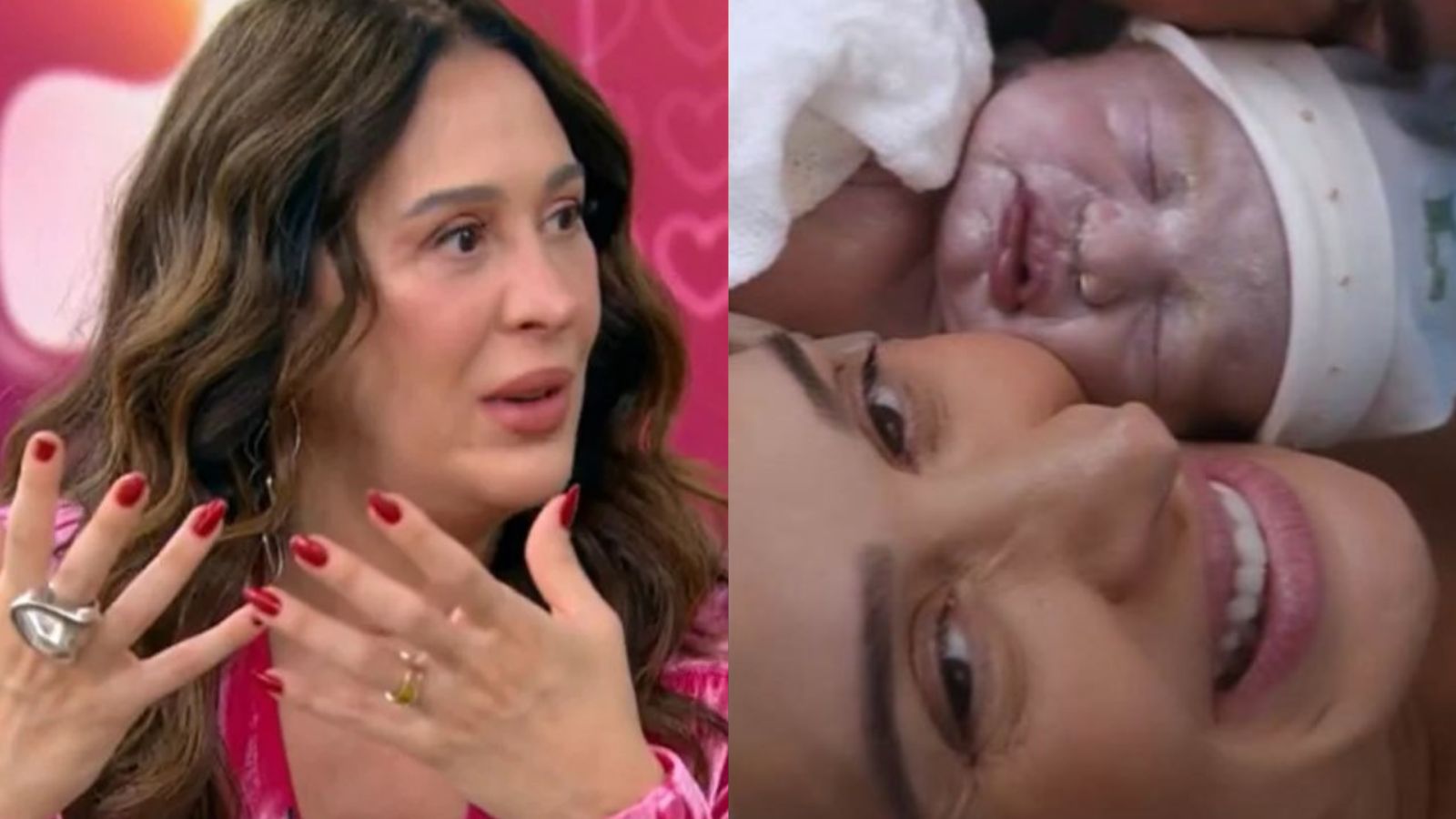 Claudia Raia revela que teve parto surpresa após problemas de saúde: “Pânico”