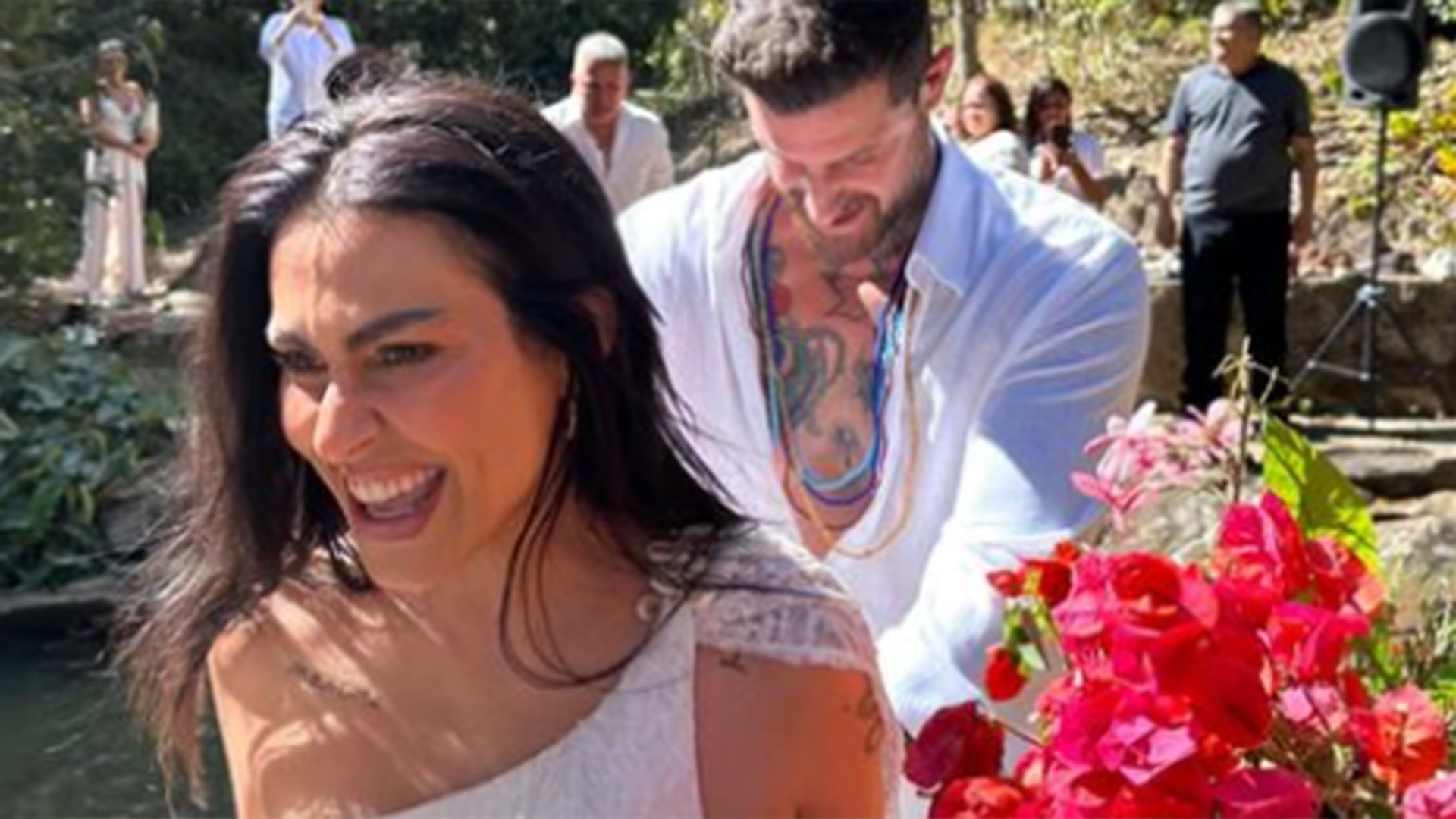 Cleo se casa mais uma vez com Leandro D’Lucca