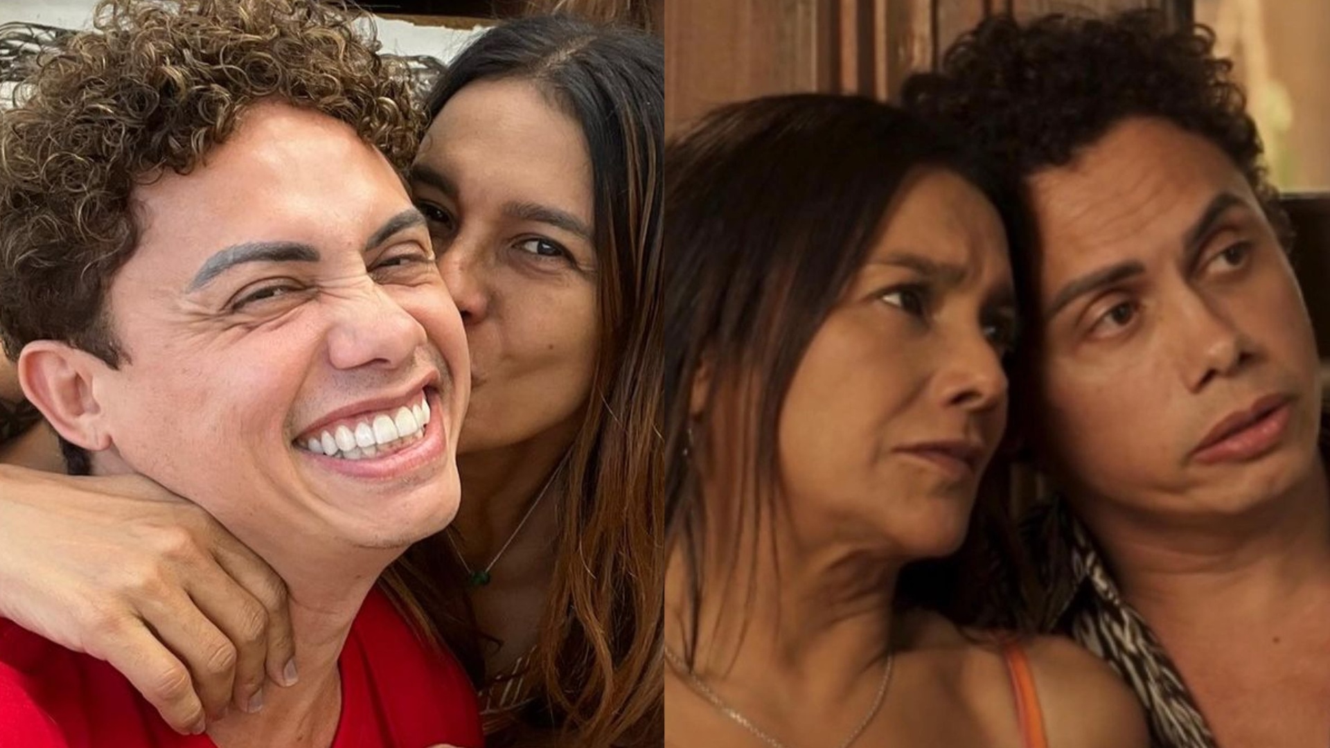 Dira Paes ganha elogios de Silvero Pereira: ”Me senti acolhido e seguro”