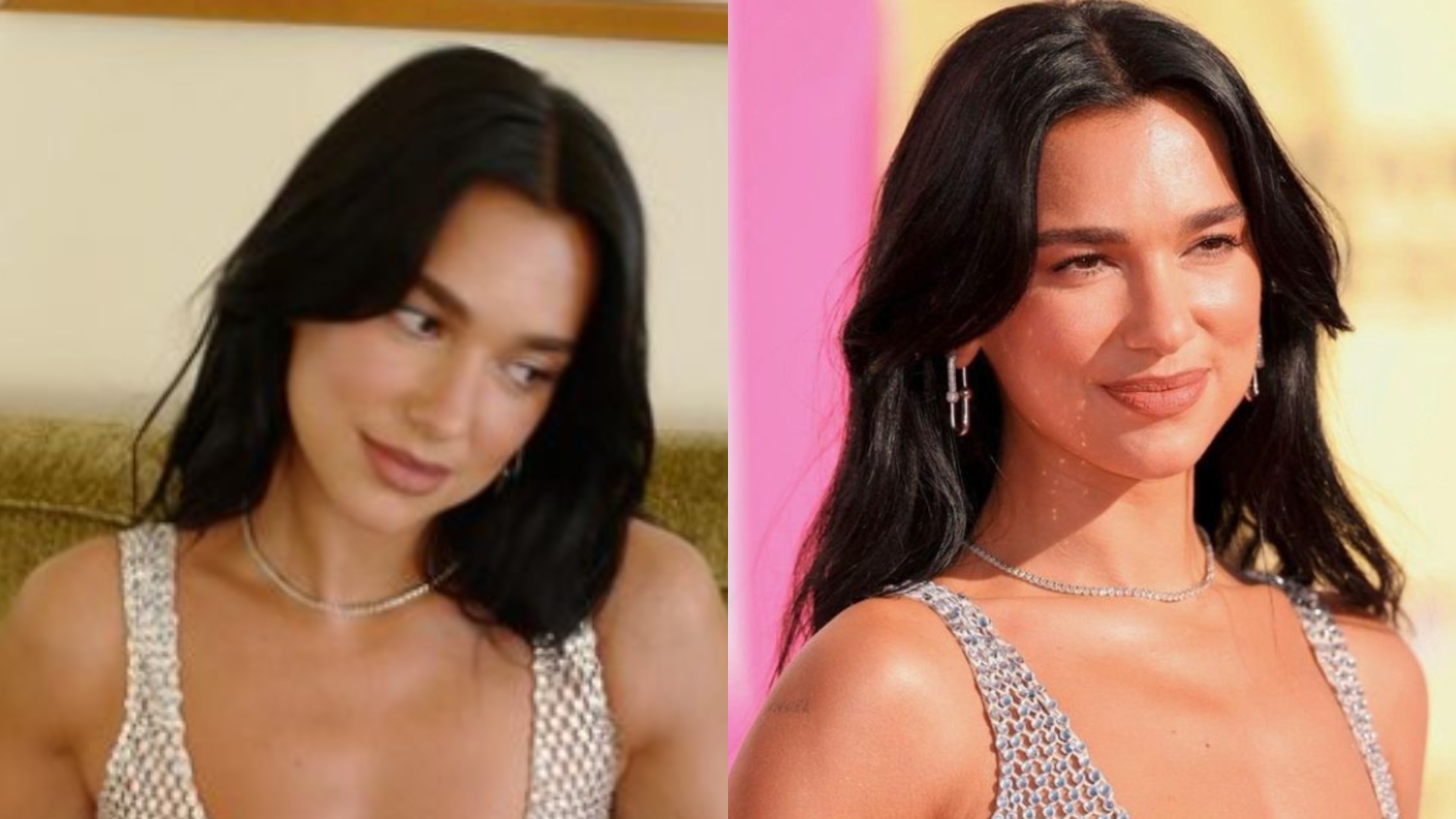 Sem sutiã, Dua Lipa quebra internet com look transparente em première de Barbie