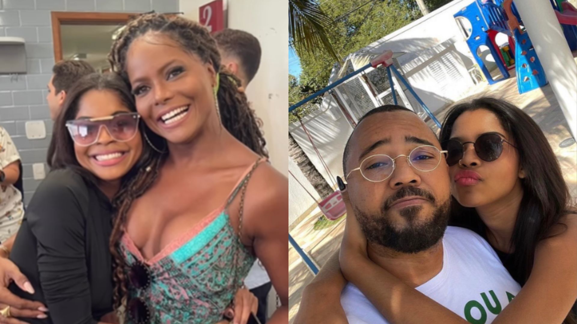 Dudu Nobre e Adriana Bombom celebram aniversário da filha nas redes sociais