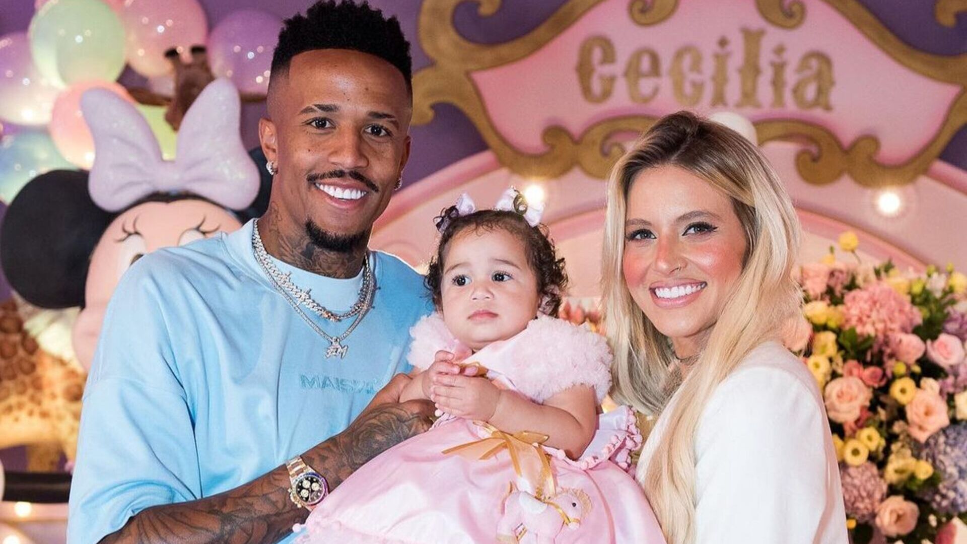 Paz reinou? Após polêmicas, Éder Militão posta foto com namorada: ‘A cara da Ceci’