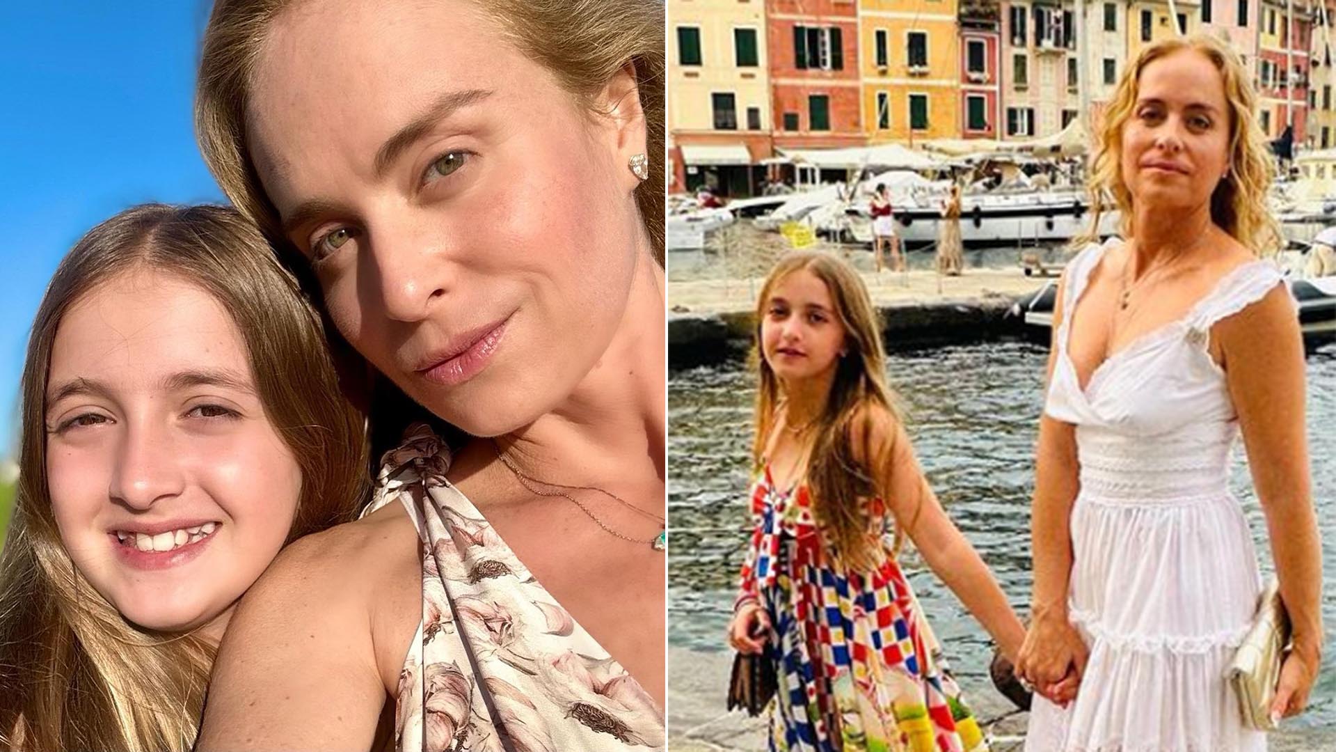 Os looks de Eva Huck durante as férias em família