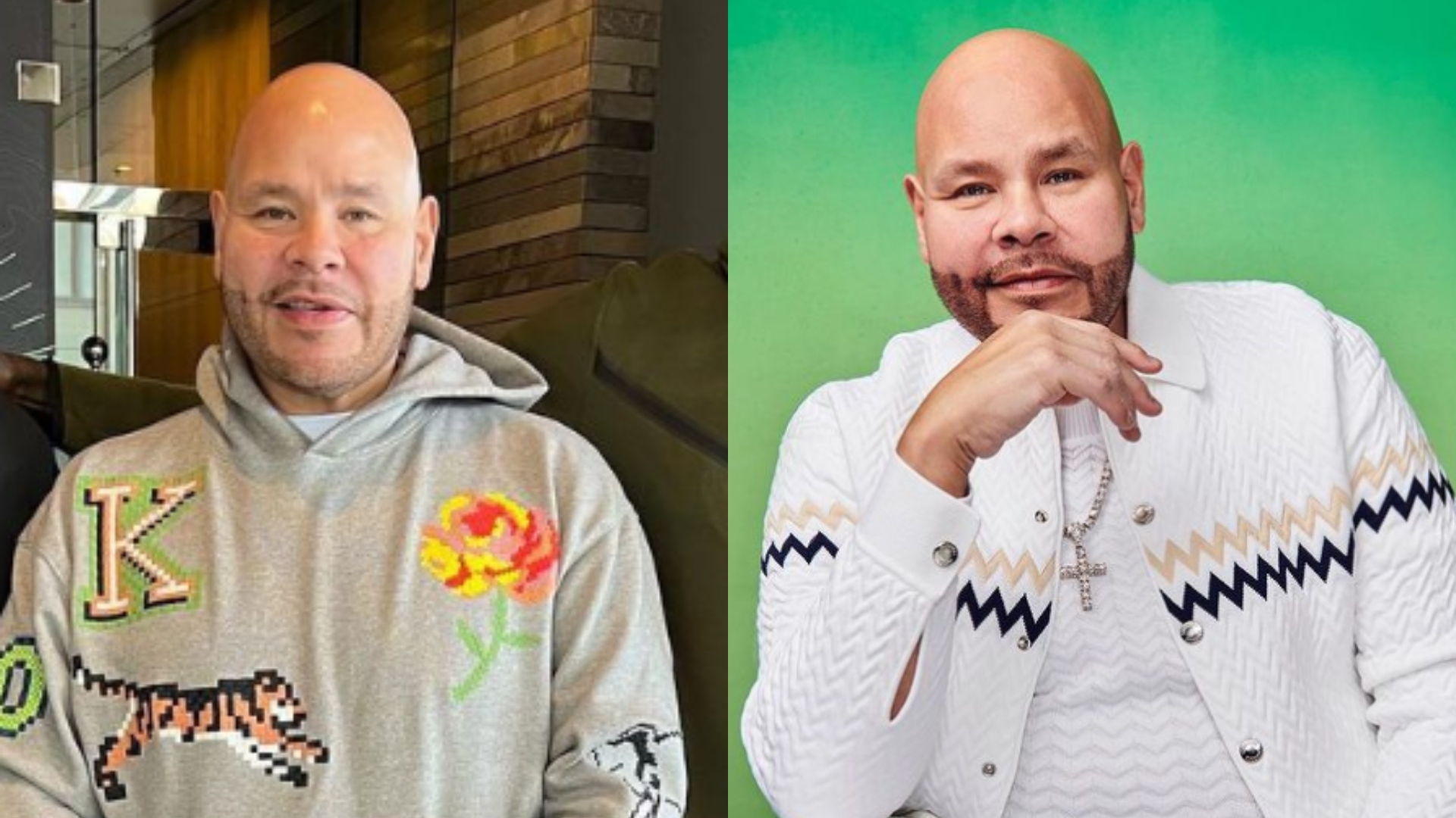 Fat Joe perde 90 quilos e revela o que o motivou a emagrecer