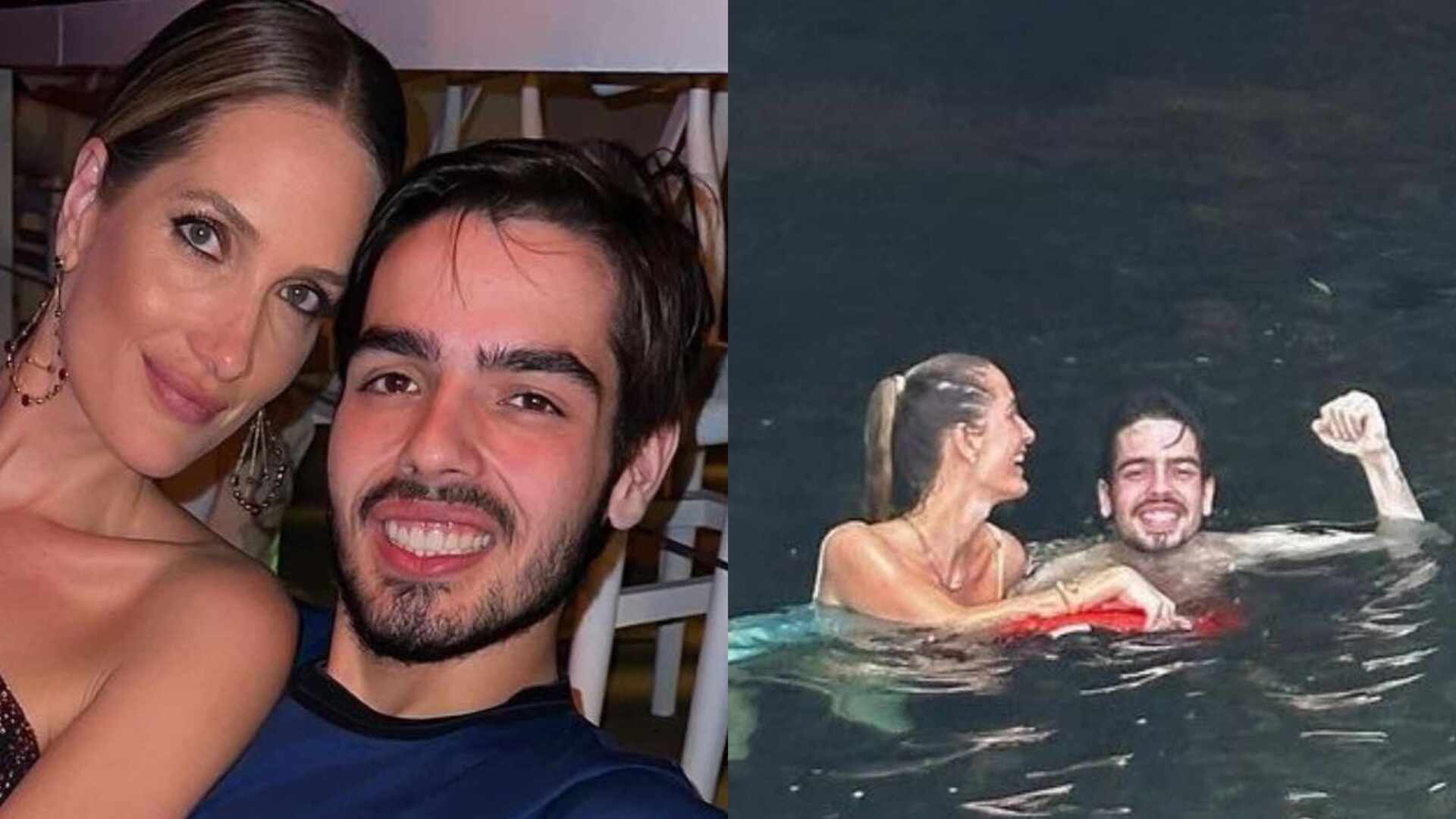 De novo? Filho de Faustão curte viagem com a namorada: ‘Férias’
