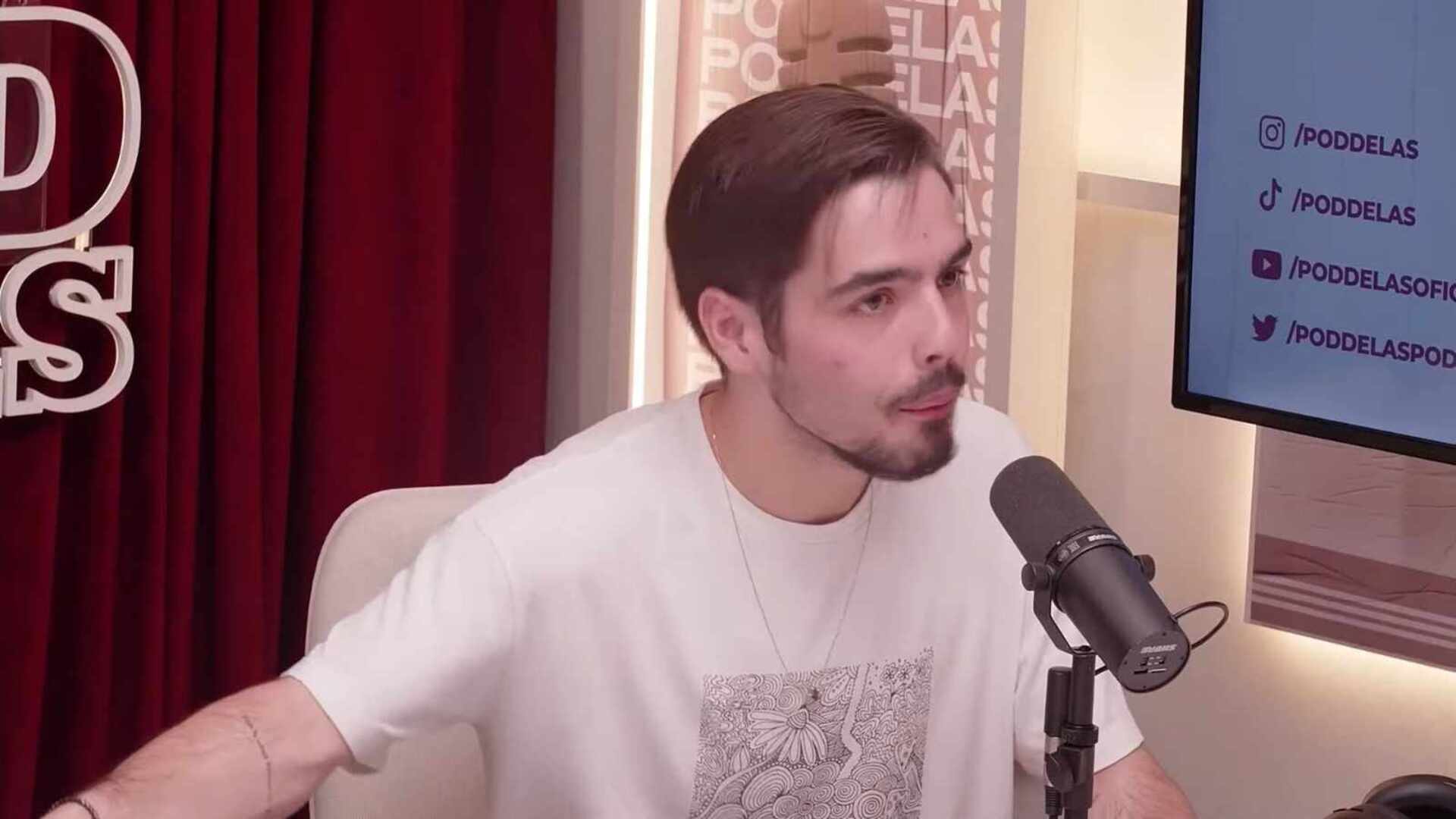 Filho de Faustão fala sobre ter atingido 150 kg aos 16 anos: ‘Caminho ruim’