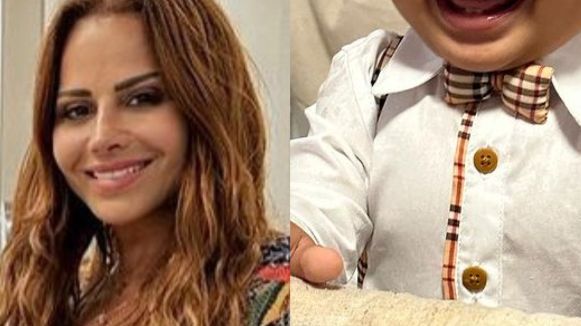 Filho de Viviane Araújo encanta com look de festa: ‘Não aguento’